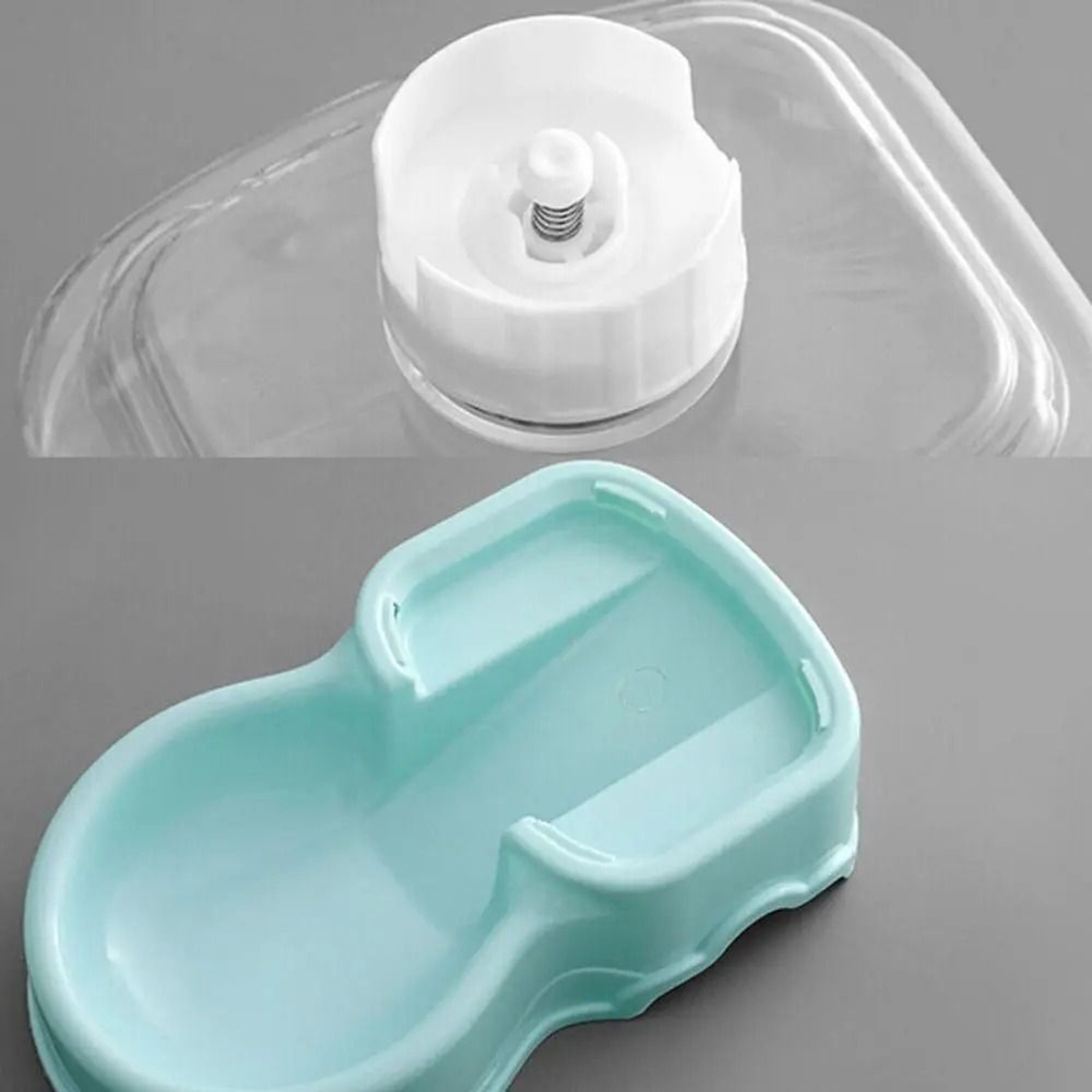 Large Capacity Automatic Pet Feeder And Water Dispenser For Cats Dogs Daily Feeding 11