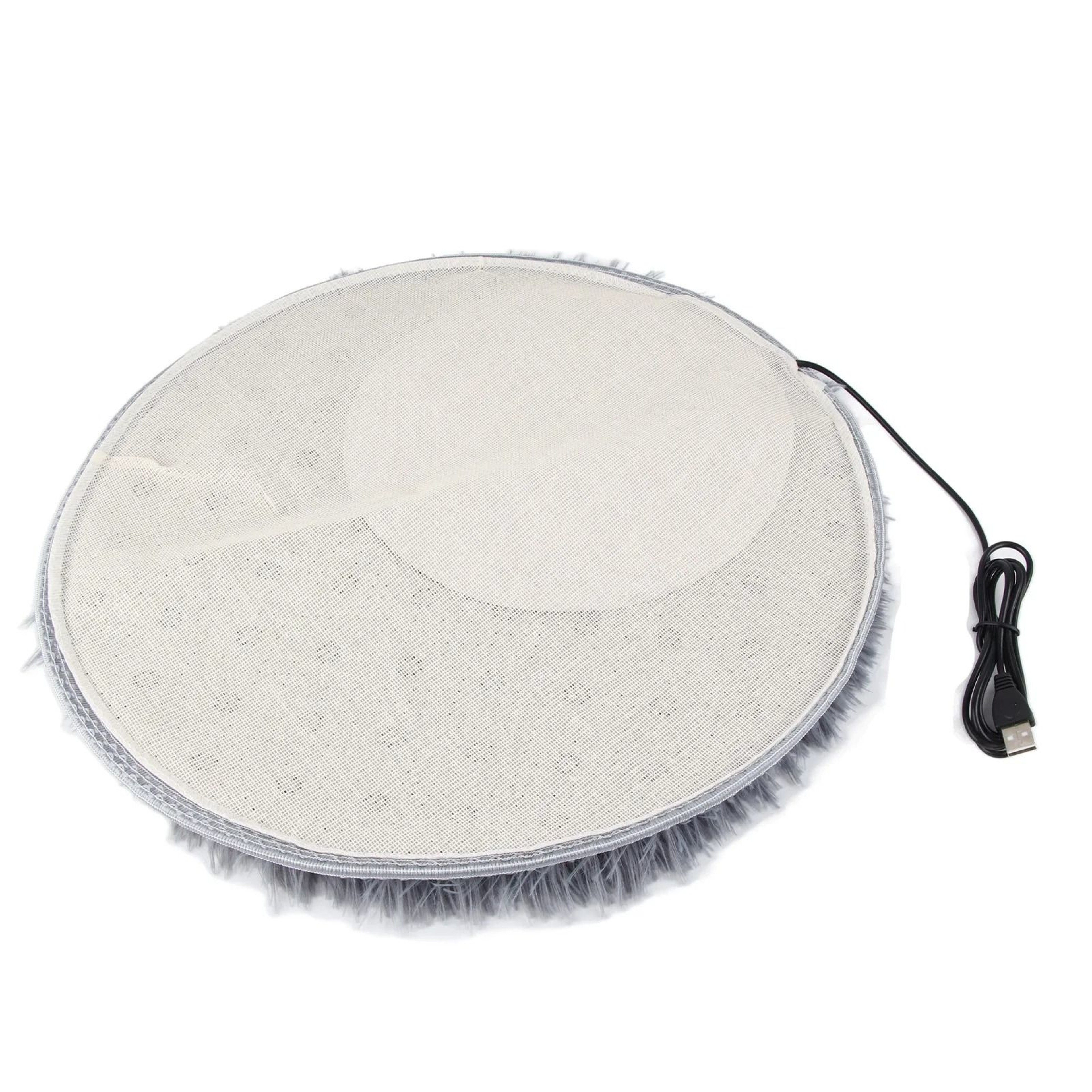USB Pet Heating Pad With Soft Plush Warm Mat For Cats And Small Dogs 4