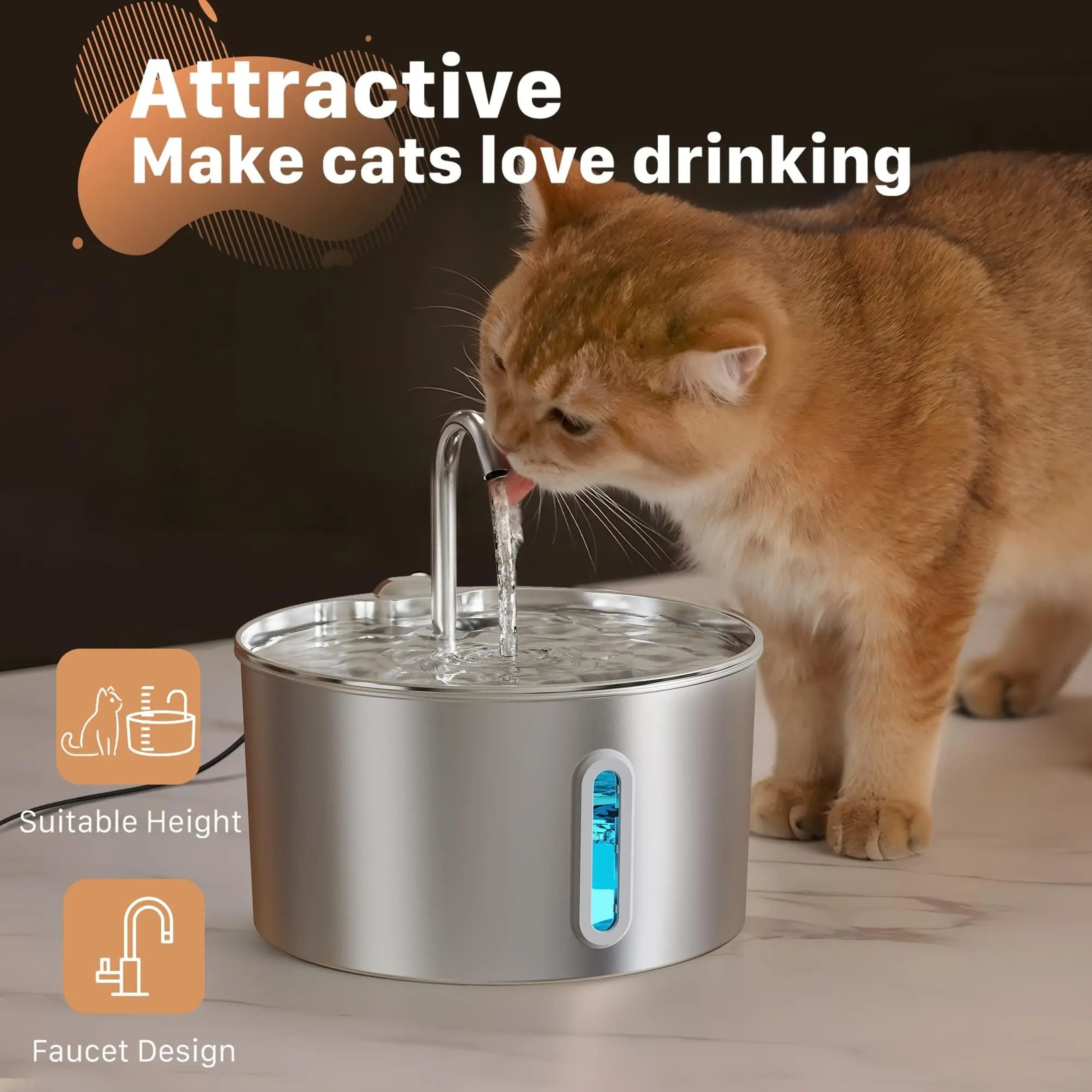 4L Smart Pet Feeder With Tuya App Water Dispenser And Dry Food Bowl 9