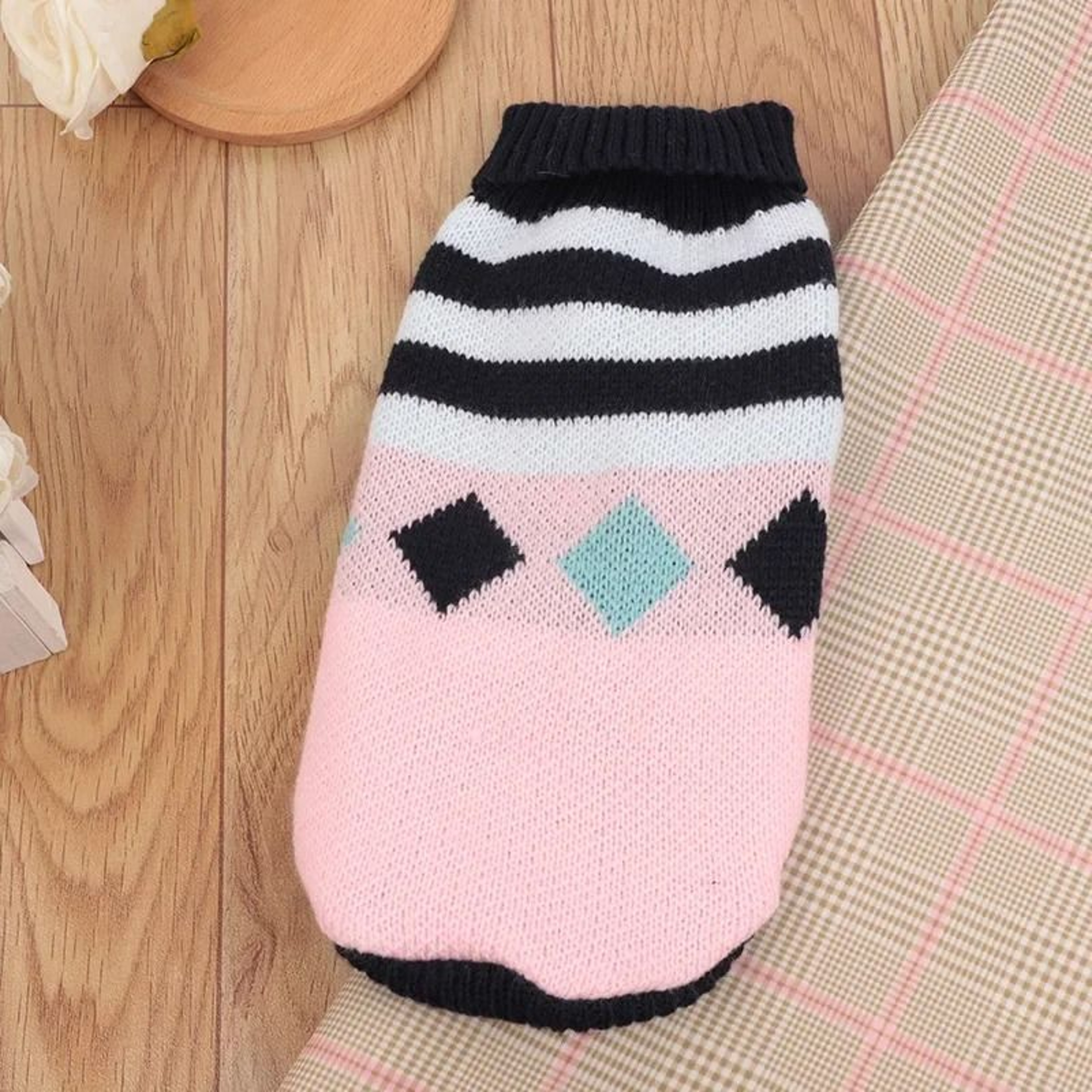 Warm Sphynx Cat Sweater Vest Soft Winter Pullover Clothes For Cats And Kittens 6