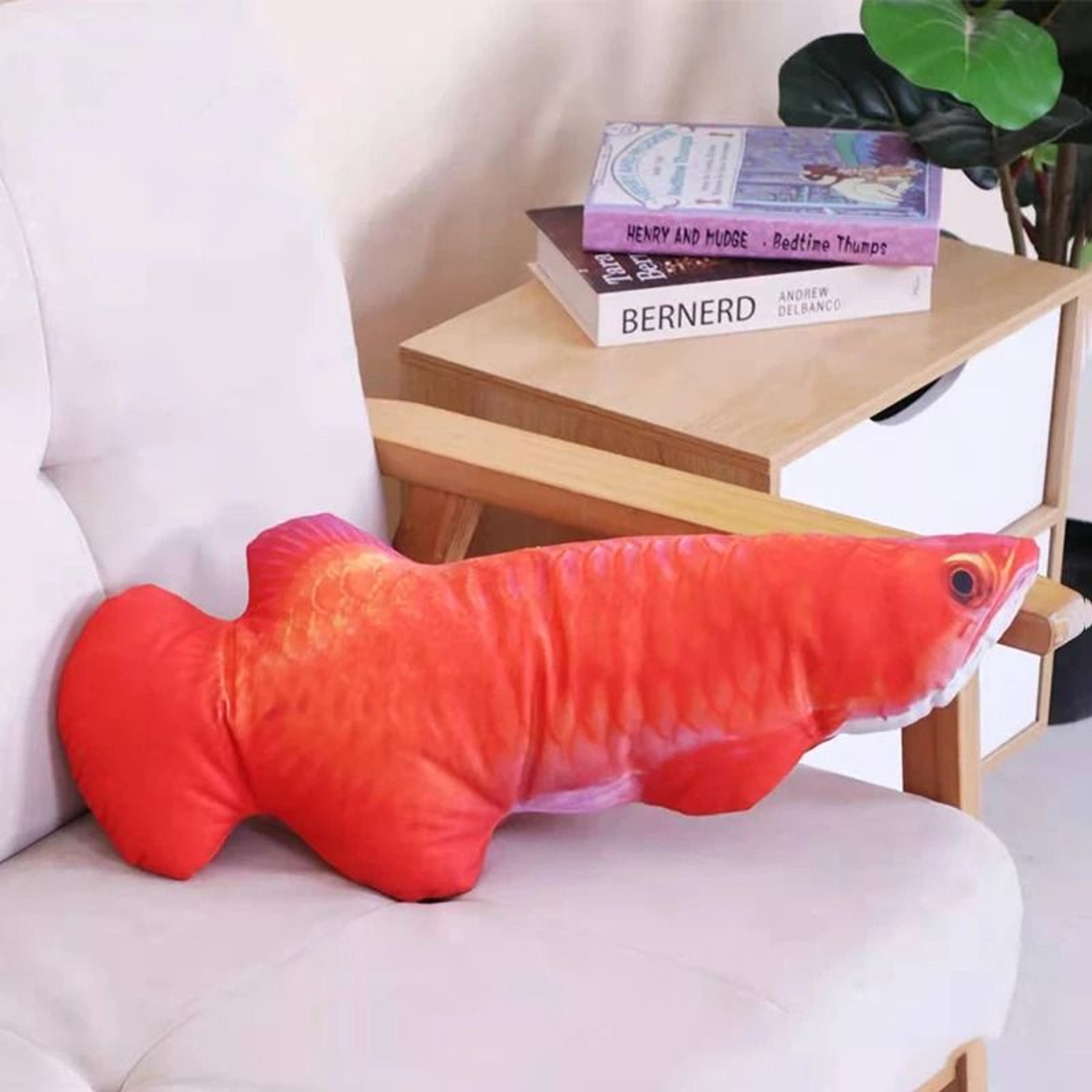 Plush Catnip Fish Toy For Interactive Kitten Play 7