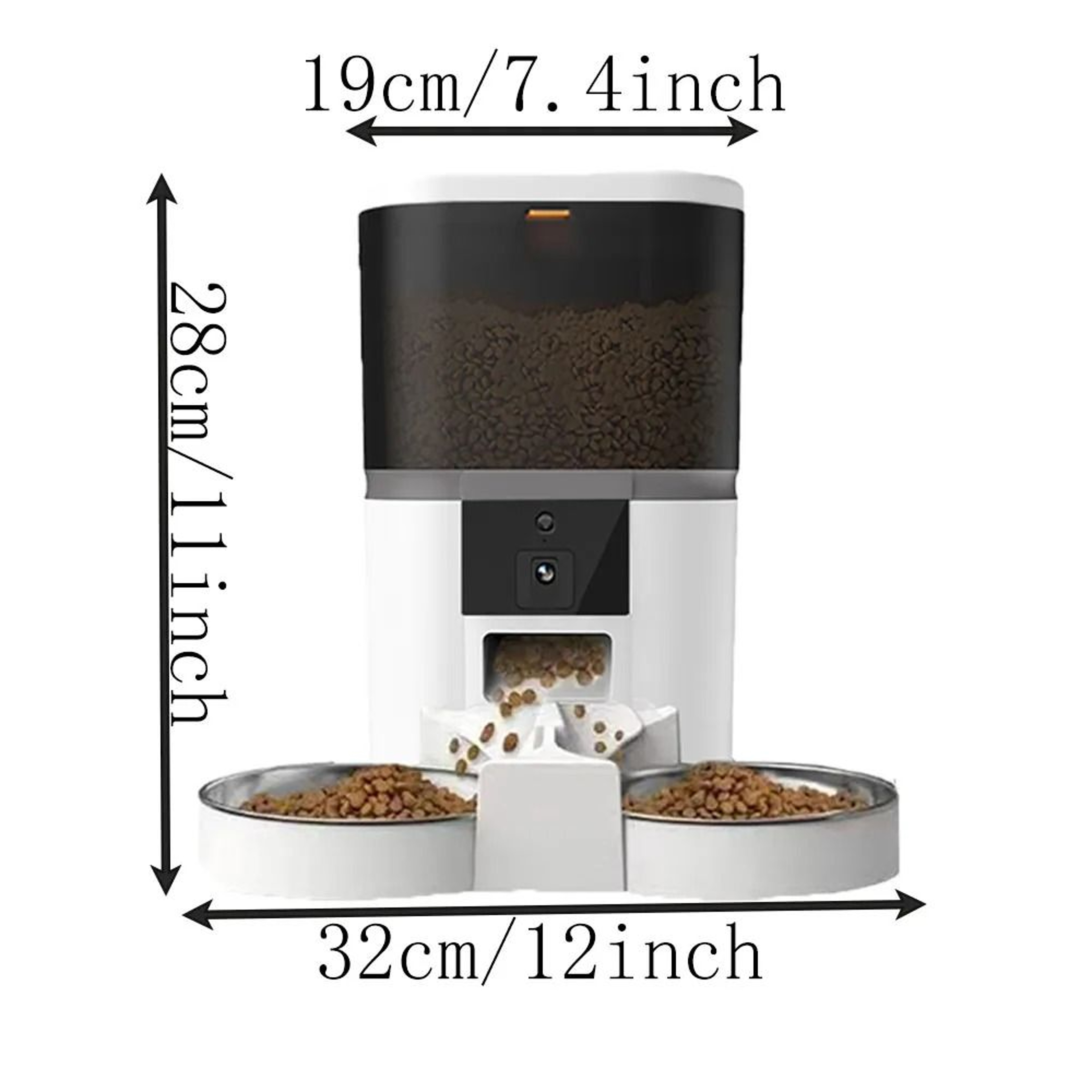 4L Automatic Pet Feeder With HD Camera For Cats And Dogs 8