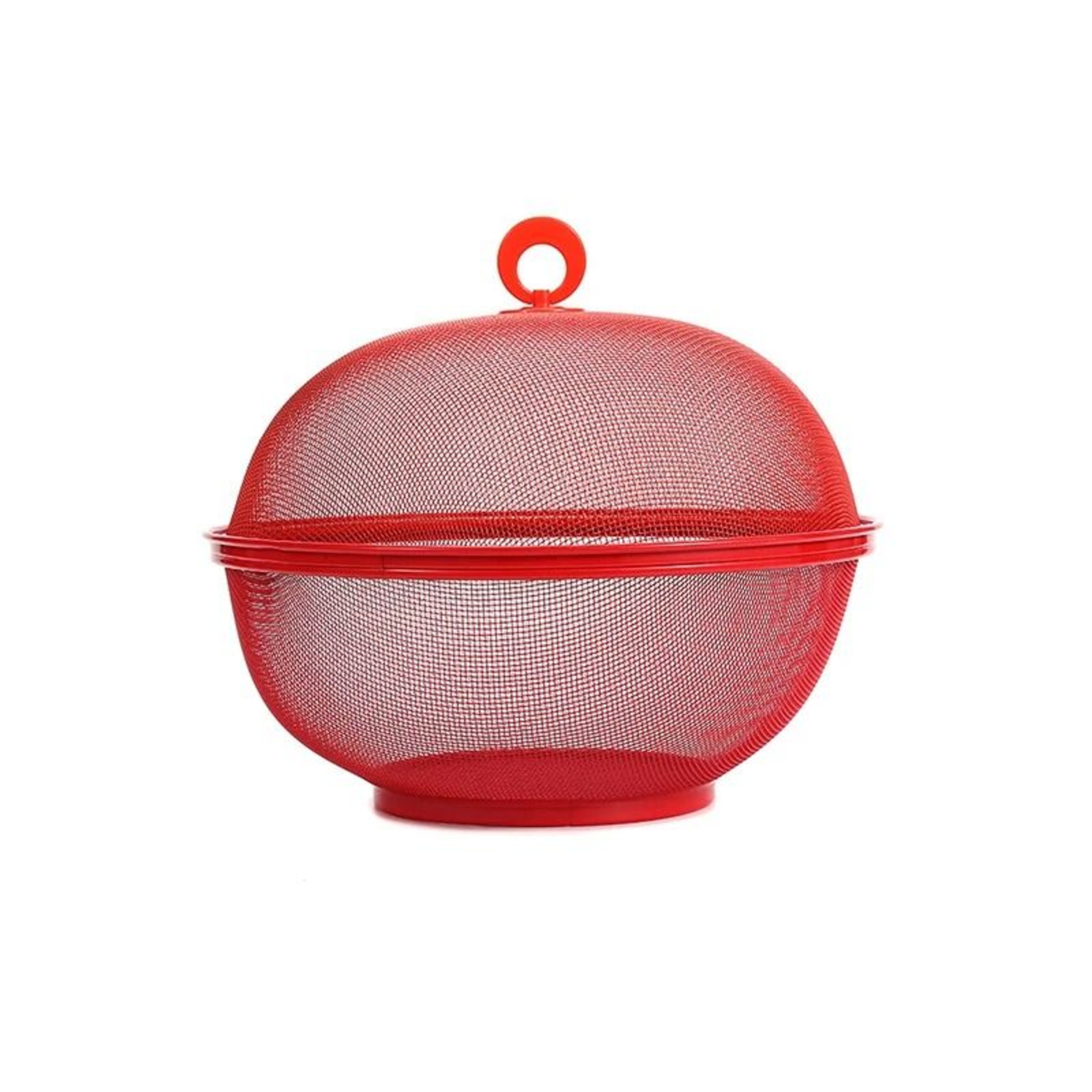 Mesh Fruit Basket With Lid For Fly Proof Kitchen Countertop Produce Storage 3