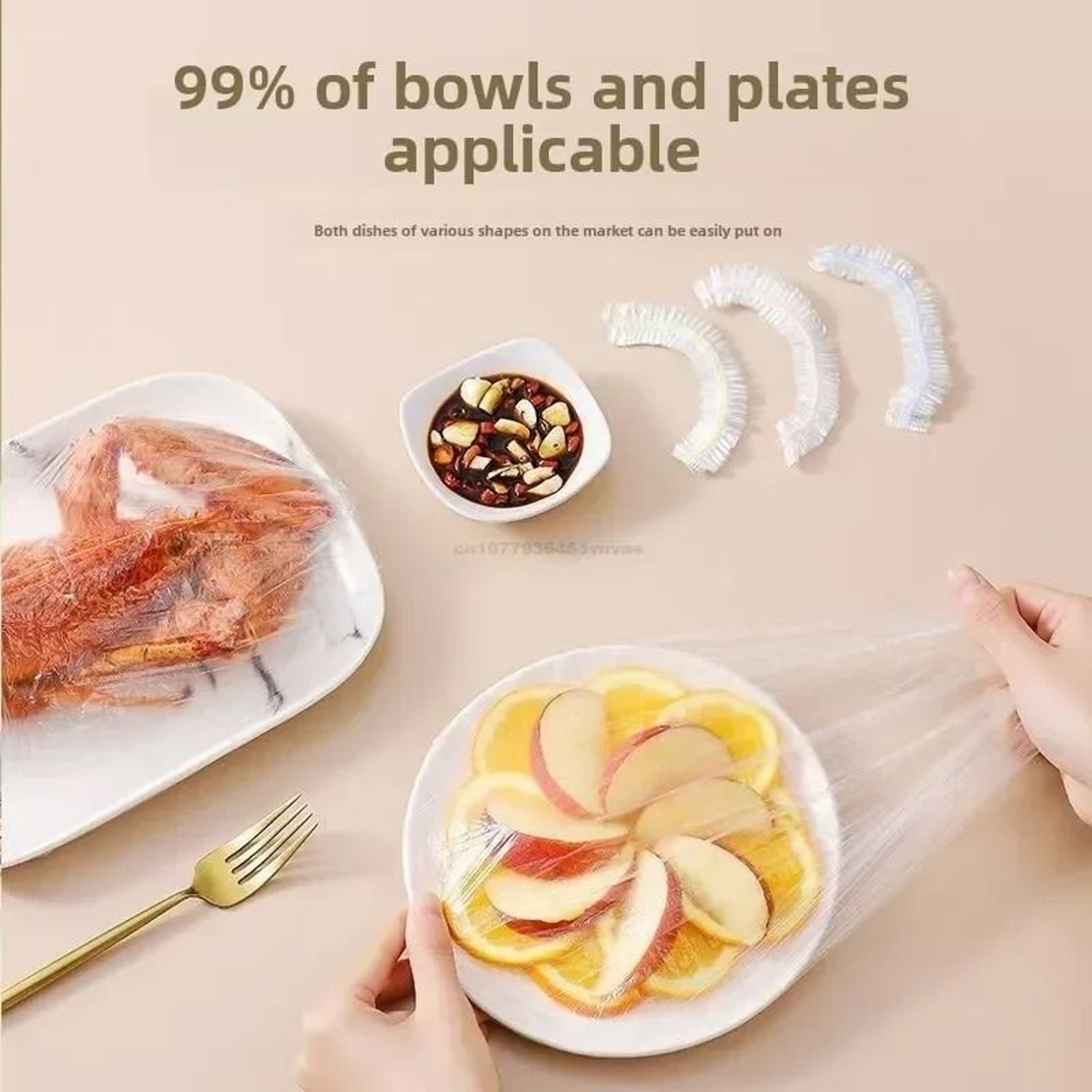Reusable Elastic Food Covers For Bowls Plates And Leftovers 6