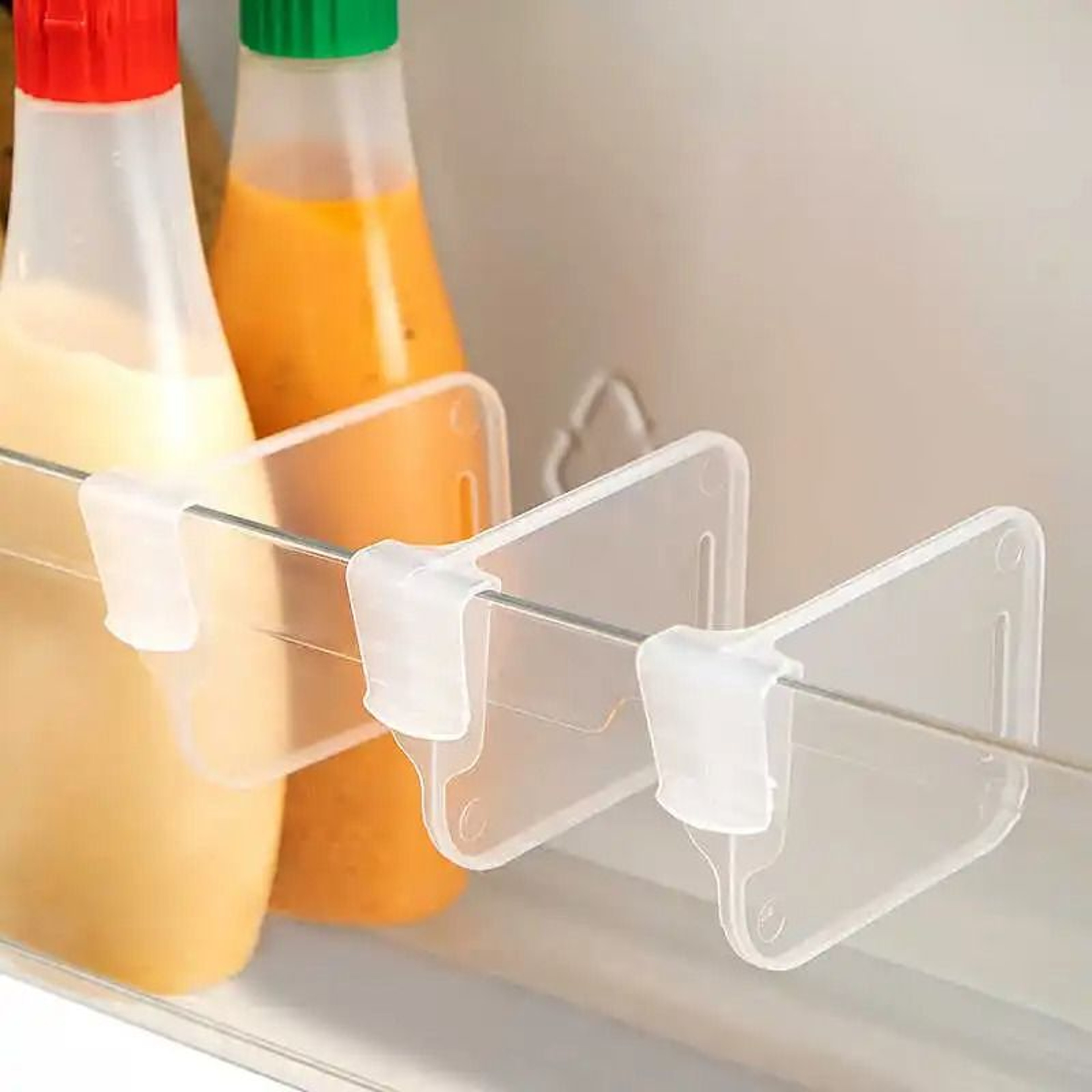 Refrigerator Organizer Shelf Dividers For Eggs Bottles And Kitchen Storage 10