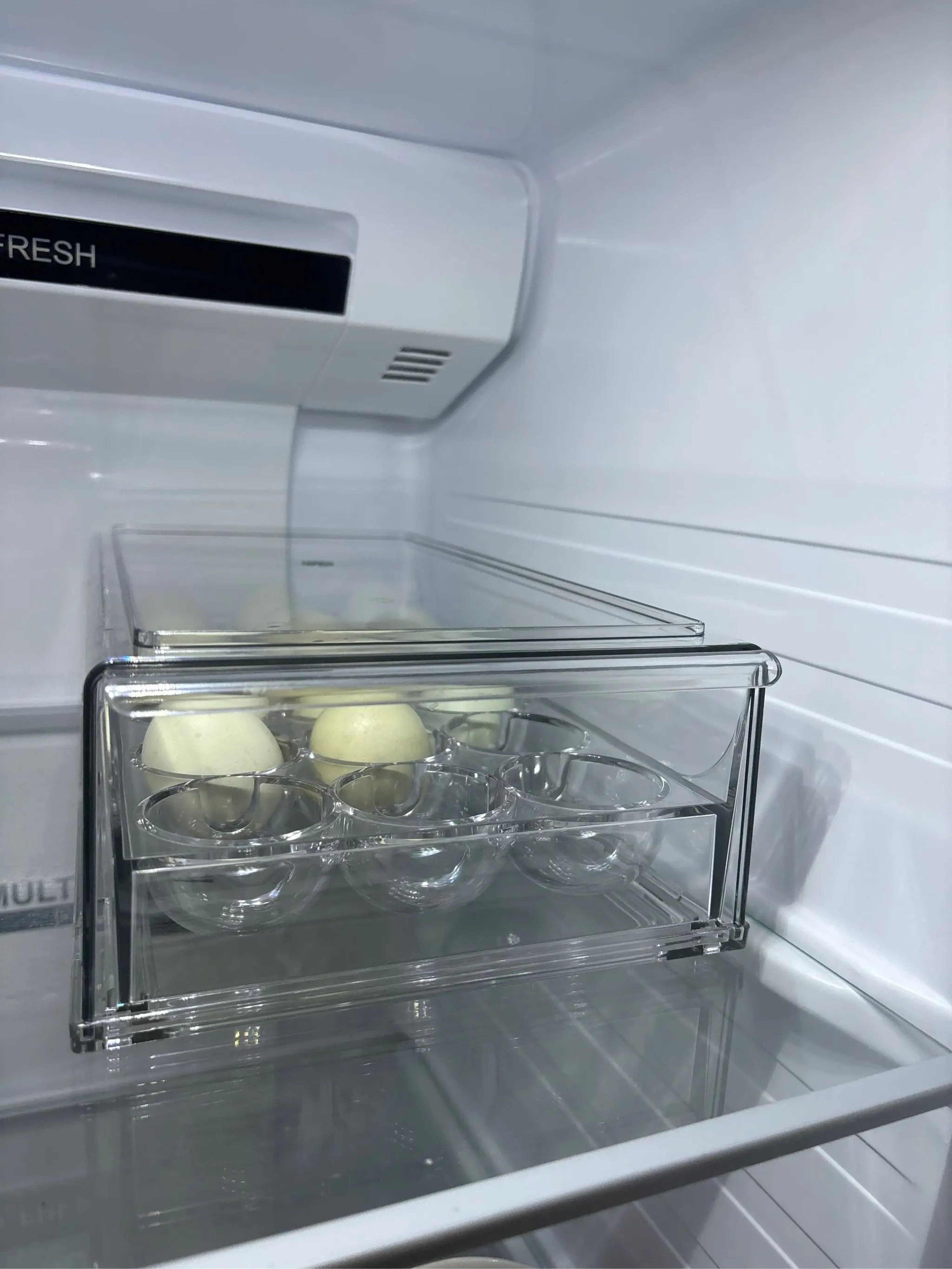 Stackable Egg Organizer Drawer Tray For Fridge Storage 5