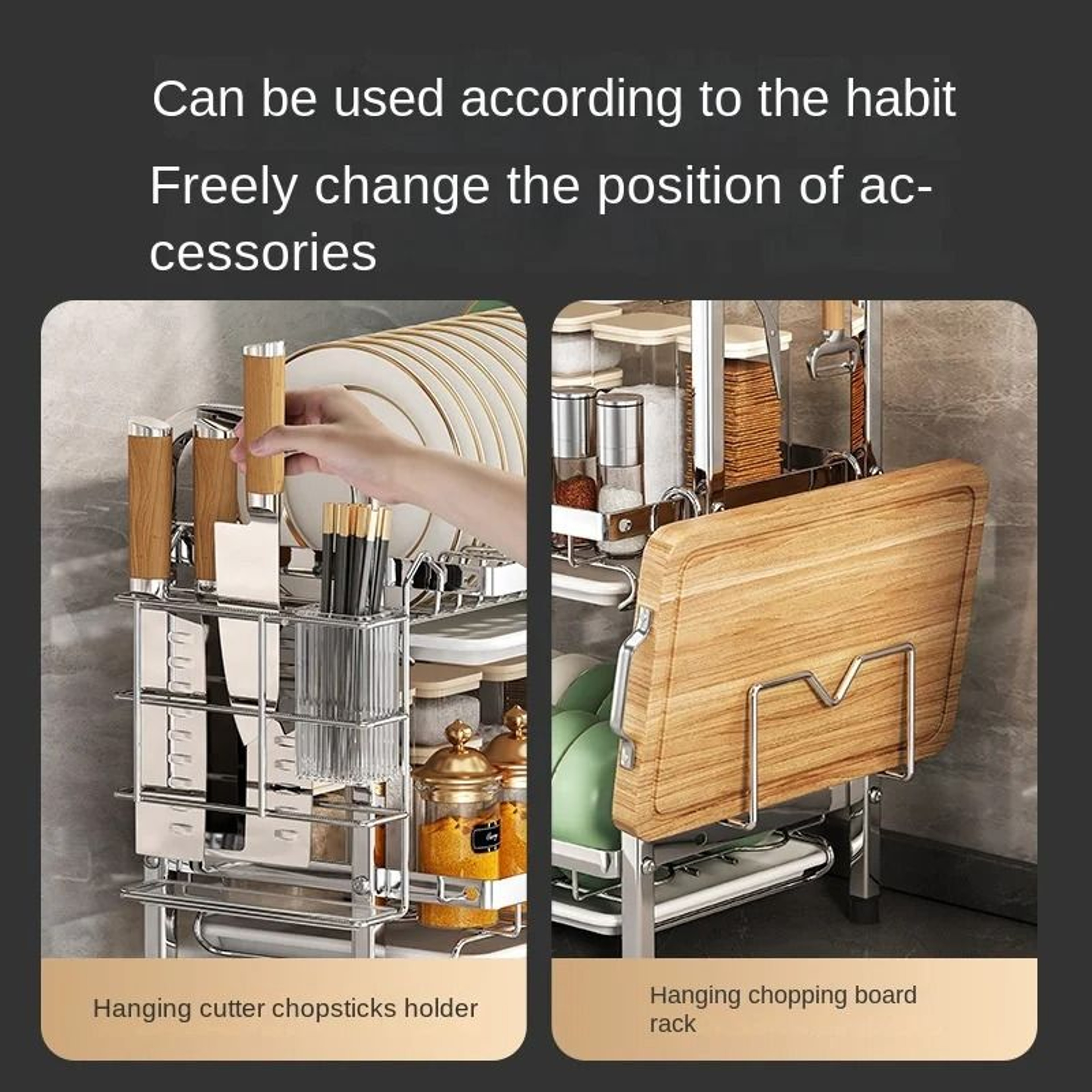 Compact Dish Drying Rack With Drainboard And Utensil Holder 4