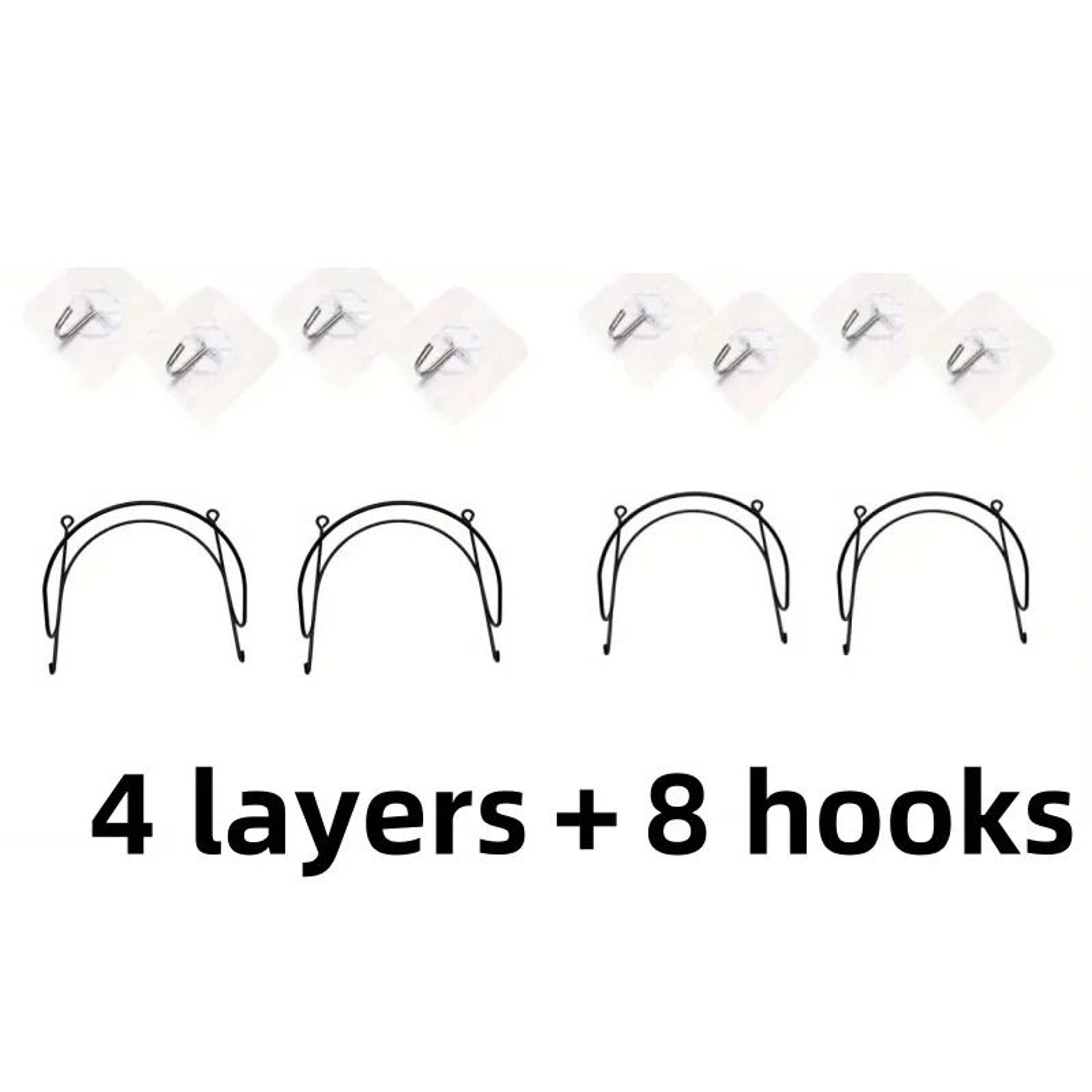 Wall Mounted Towel Rack With Hooks For Bathroom Storage And Wine Display 2