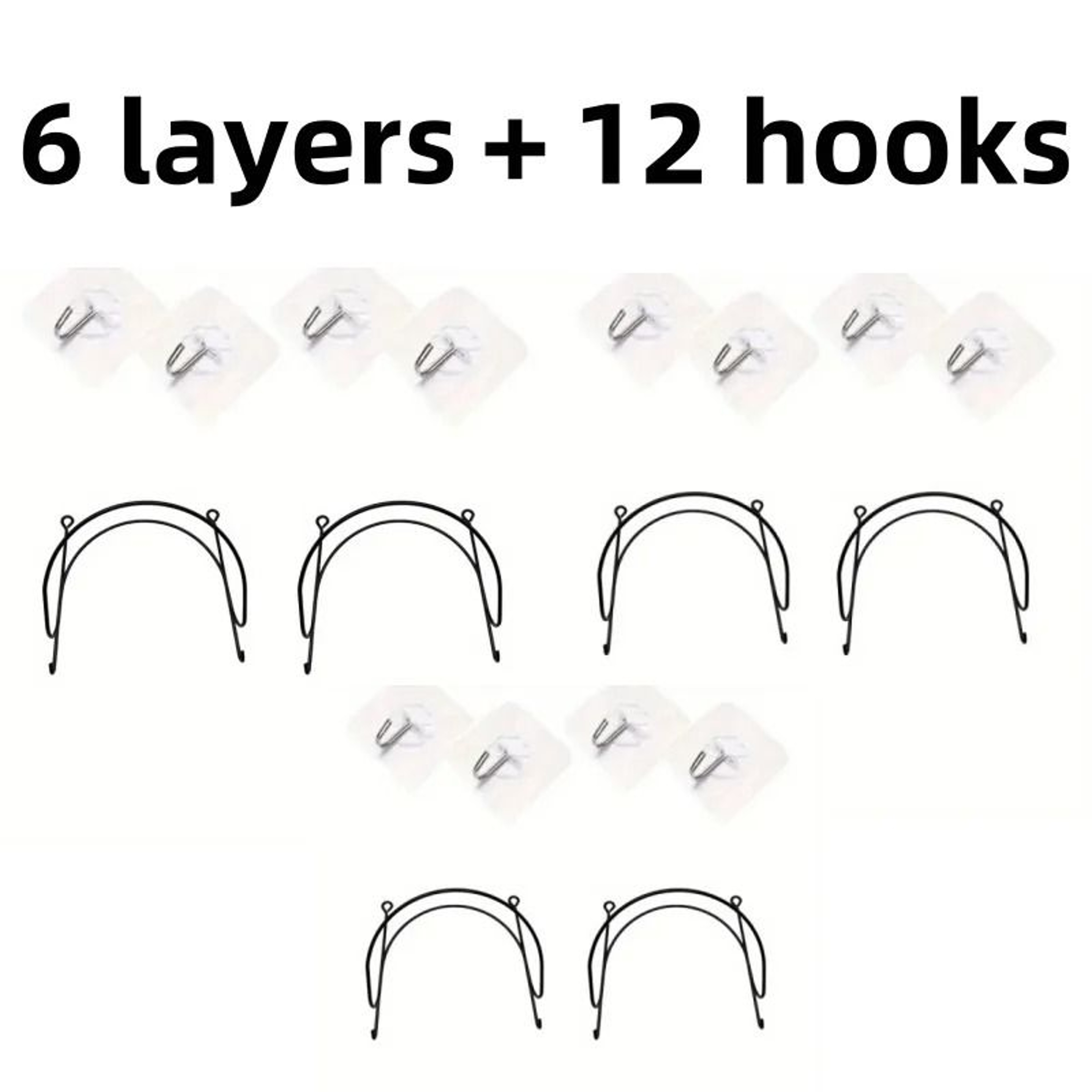 Wall Mounted Towel Rack With Hooks For Bathroom Storage And Wine Display 3