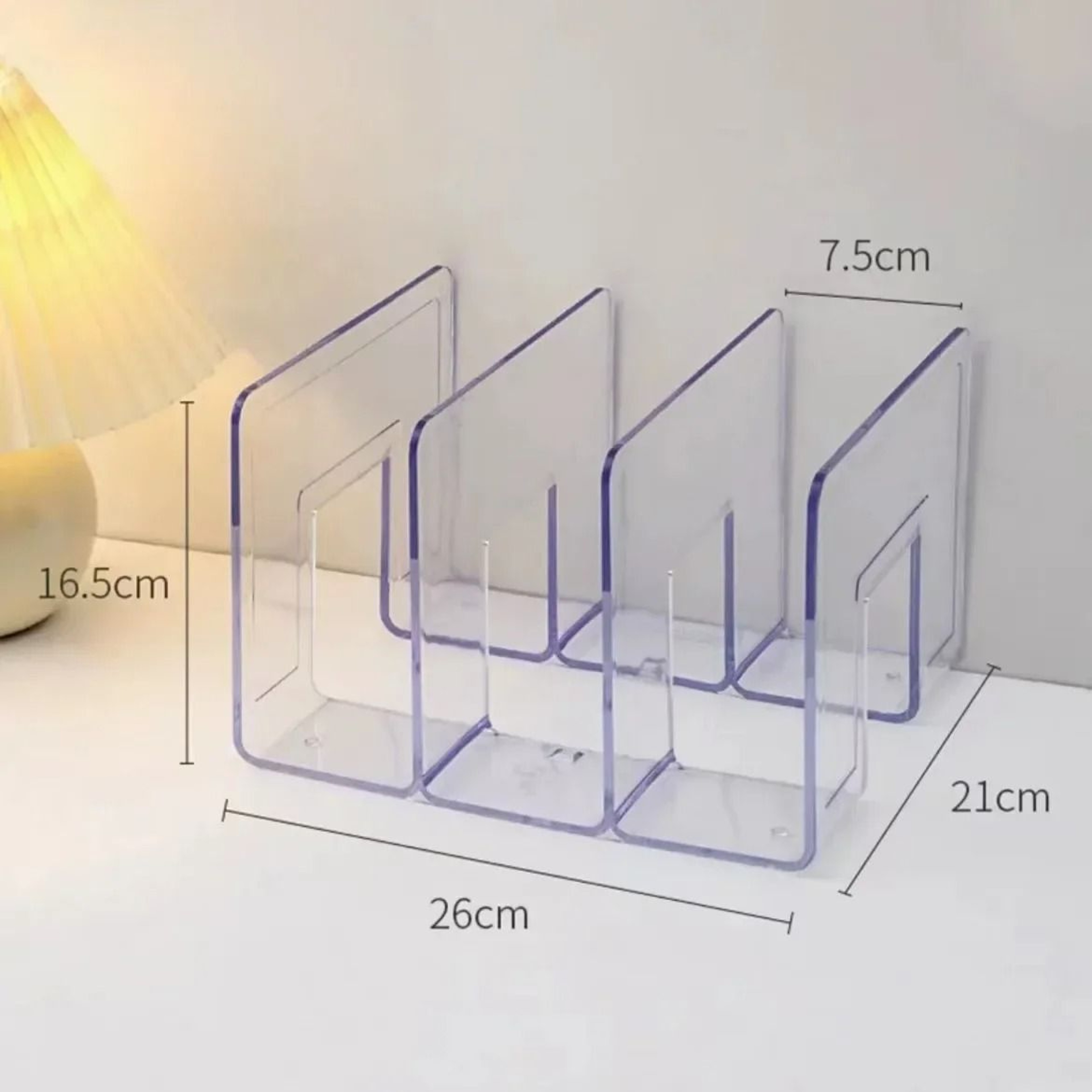 Transparent Handbag Storage Organizer Wardrobe Divider Rack 1
