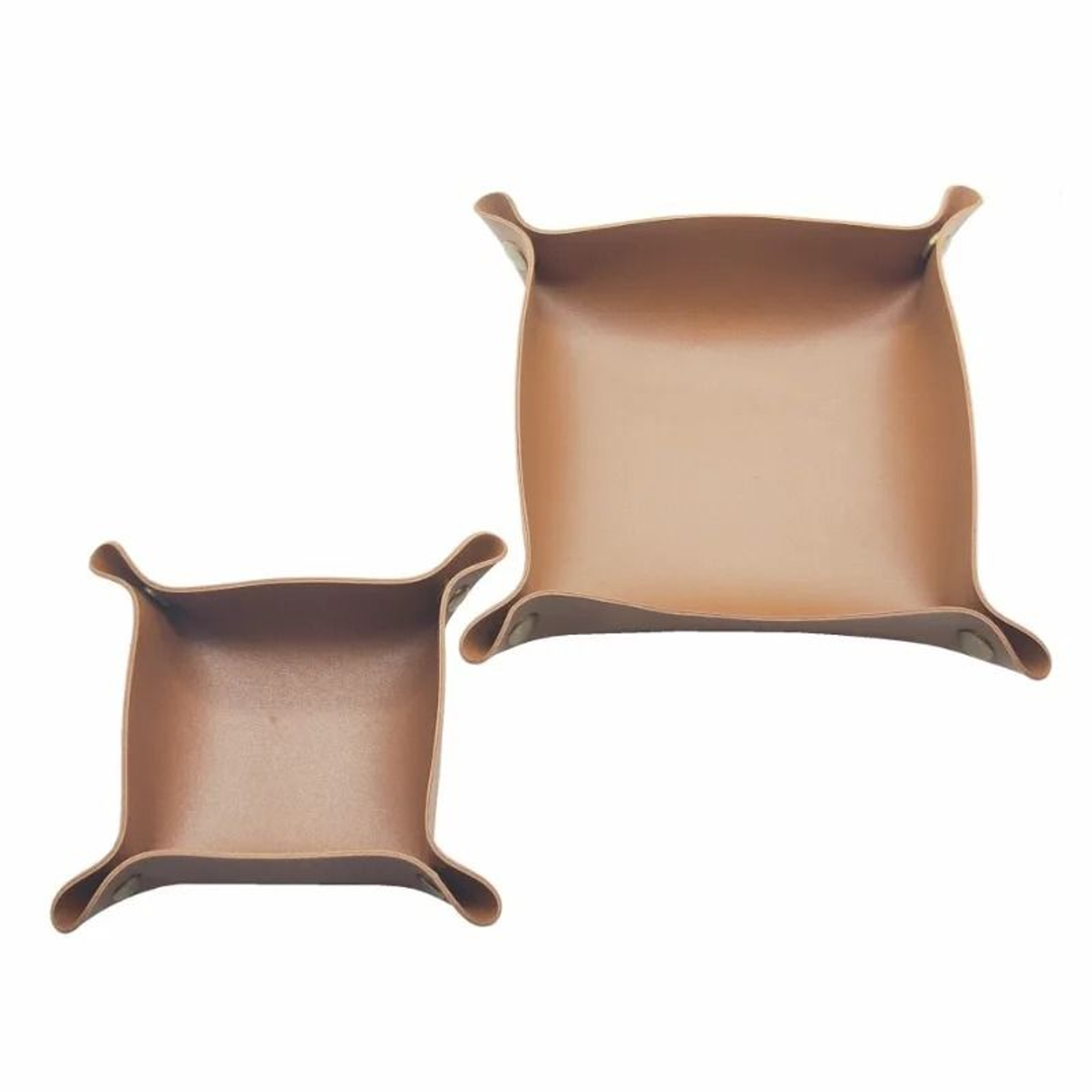 Foldable Leather Storage Tray For Keys Dice And Jewelry 5