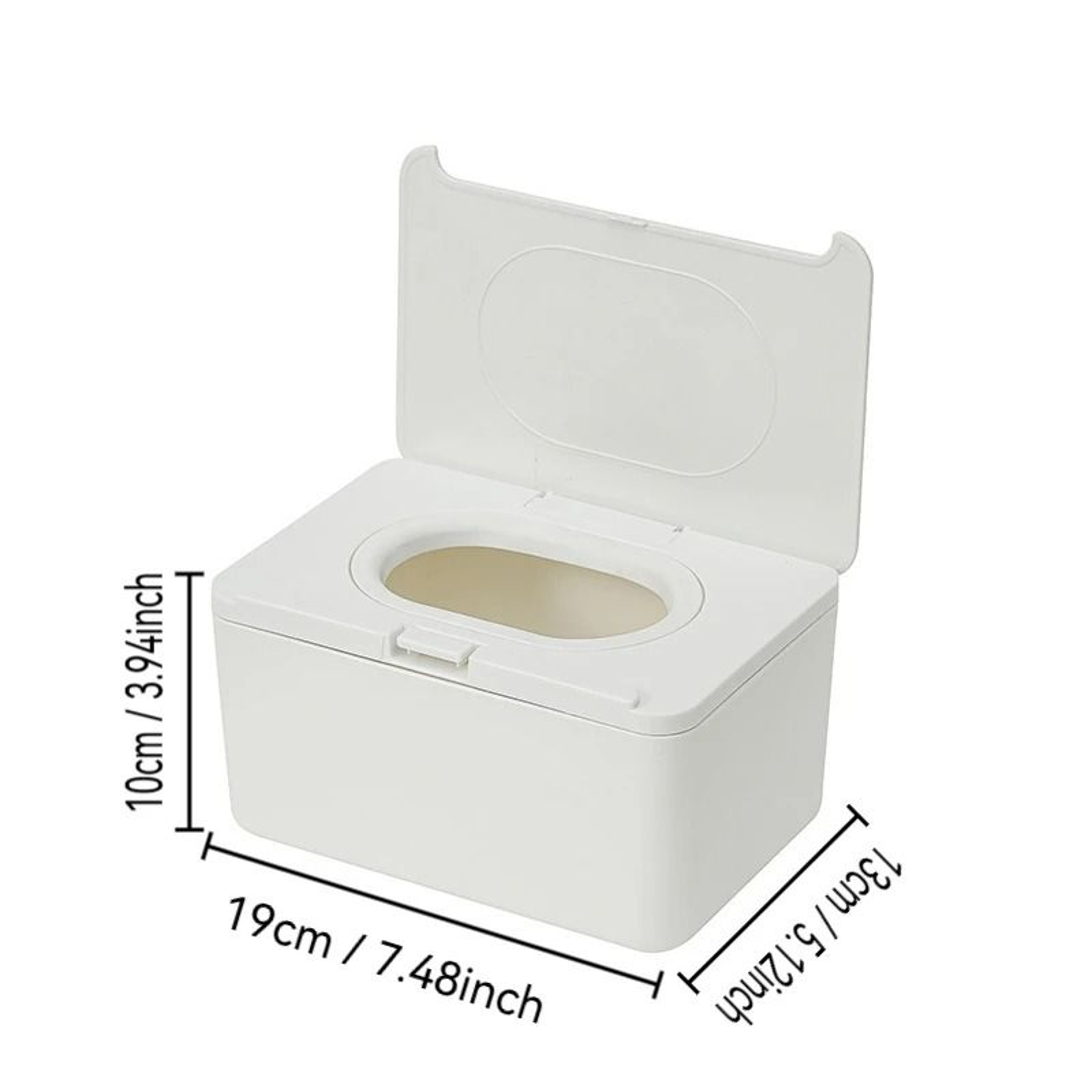 Automatic Flip Top Wet Wipes Dispenser And Tissue Storage Box 8