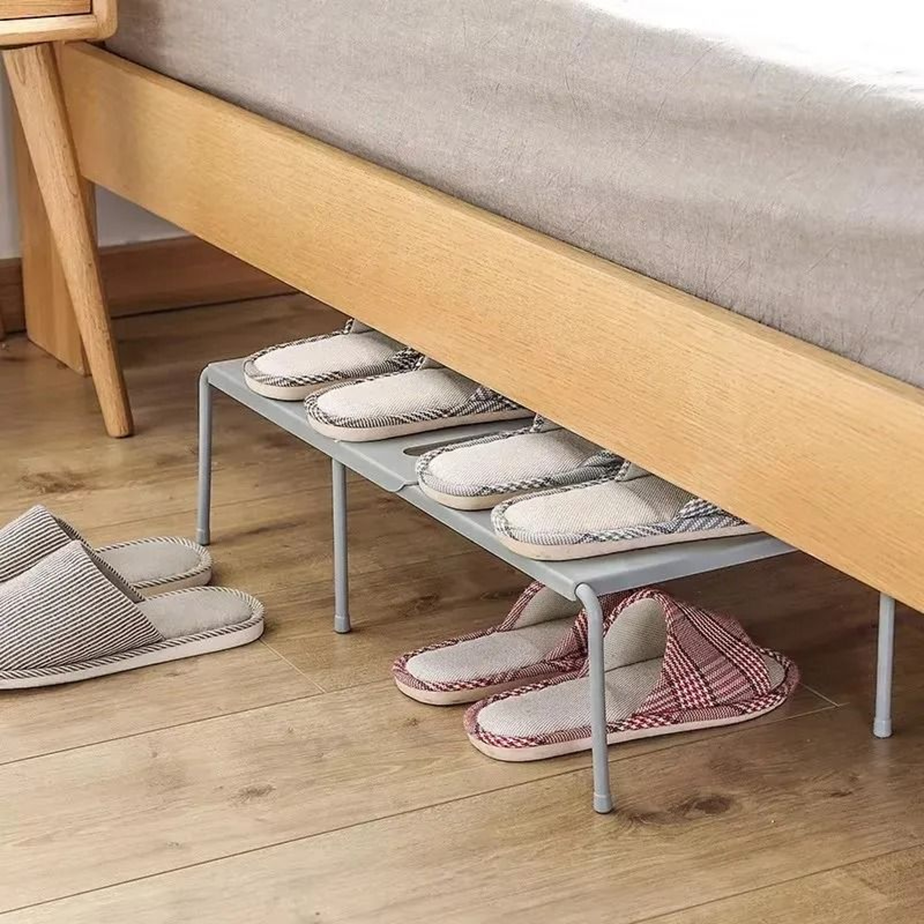 Extensible Under Sink Storage Shelf Rack For Shoes Cabinets And Kitchen Organization 9