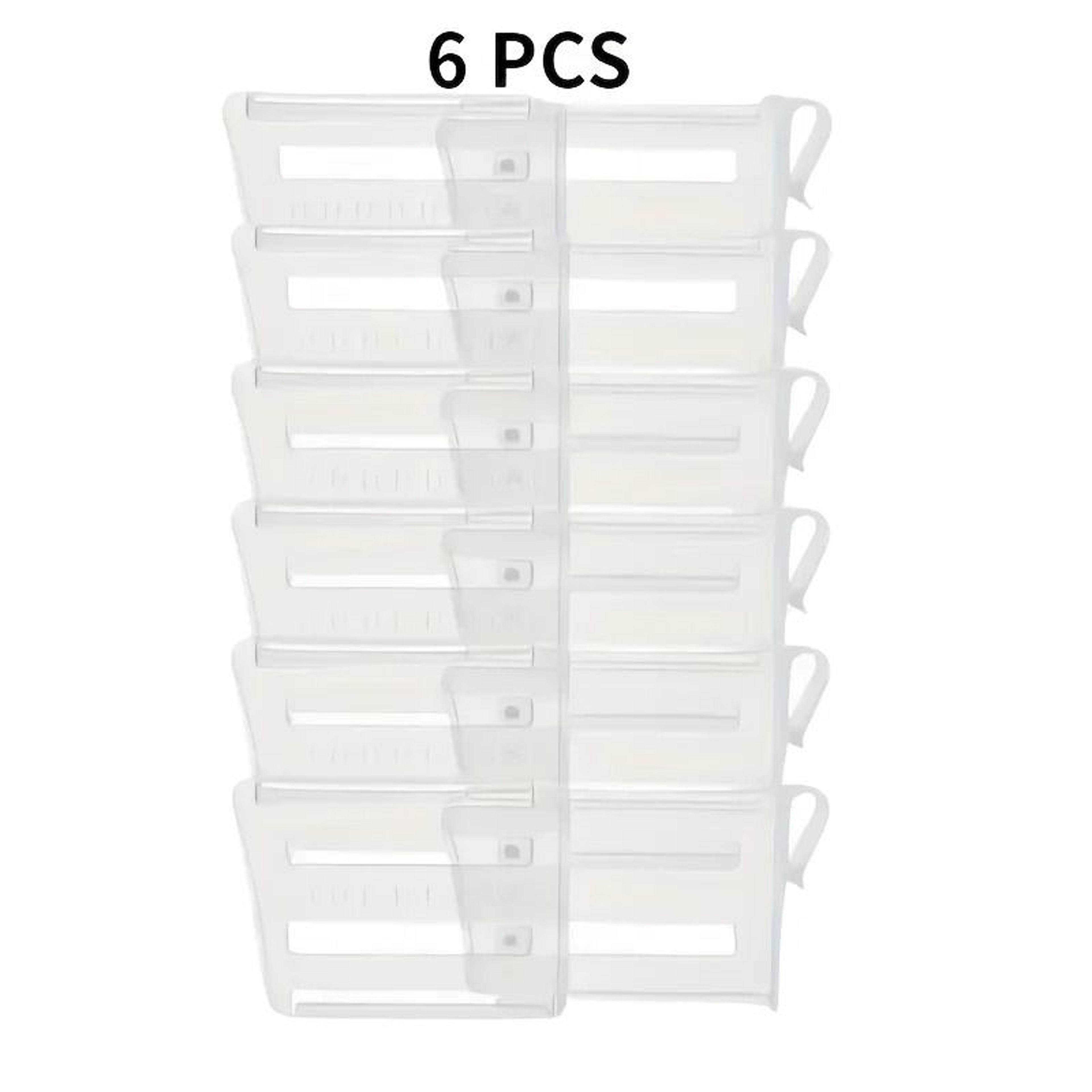Adjustable Refrigerator Space Divider Set For Drinks Sauces And Fridge Organization 5