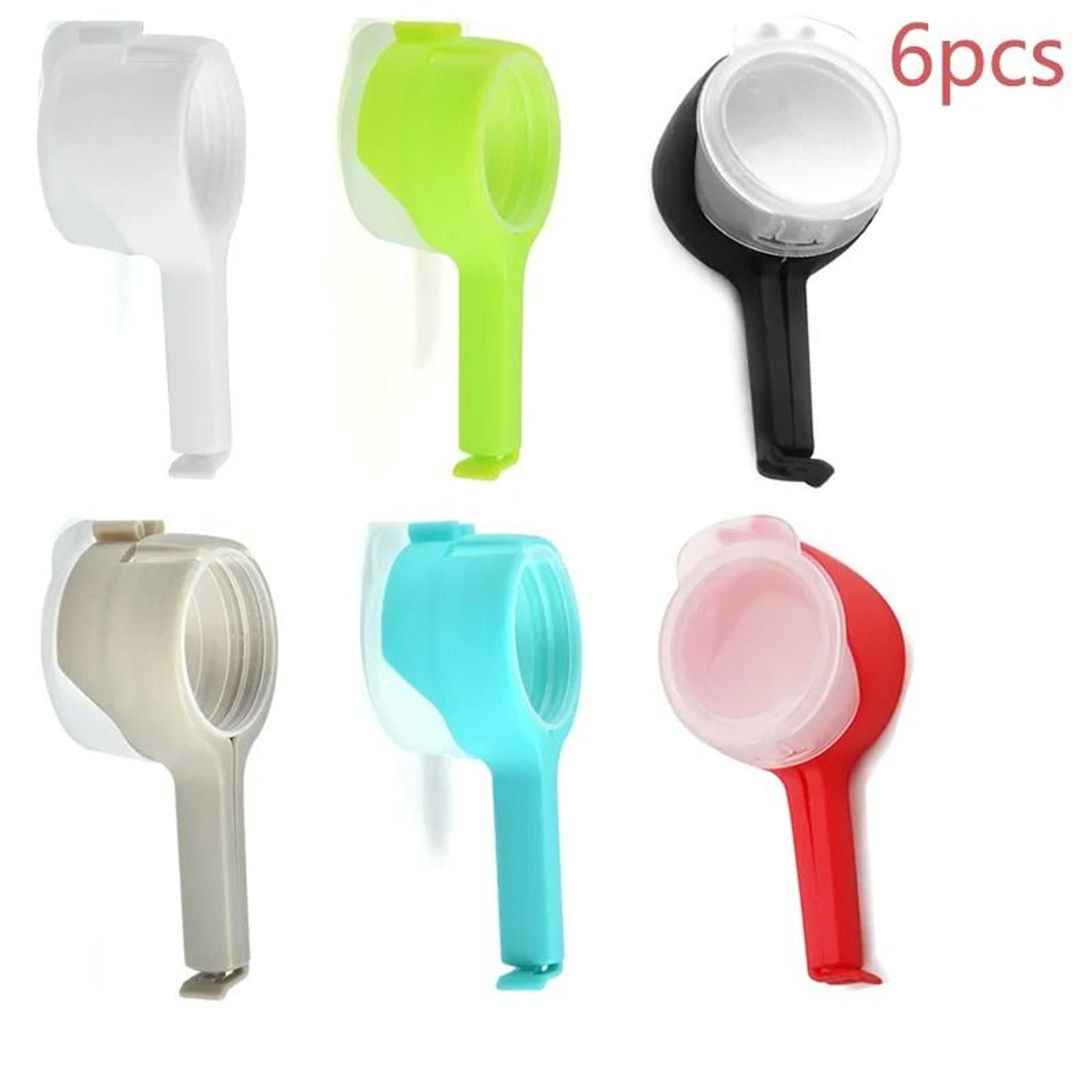 Fresh Keeping Bag Closure Clip With Pour Spout For Snacks Oats And Pantry Storage 25