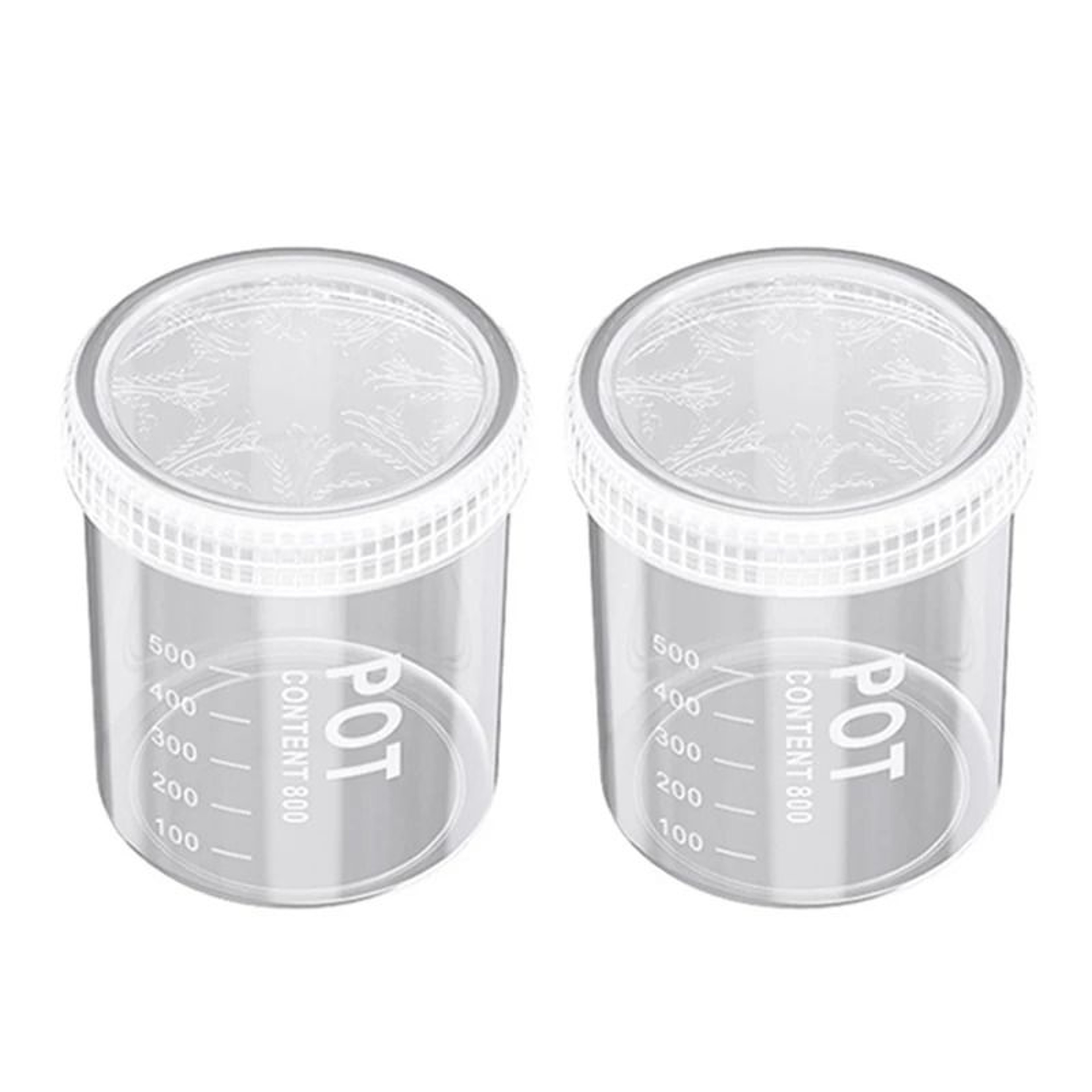 Sealed Grain Storage Cans With Measurement Marks For Spice And Refrigerator Organization 2