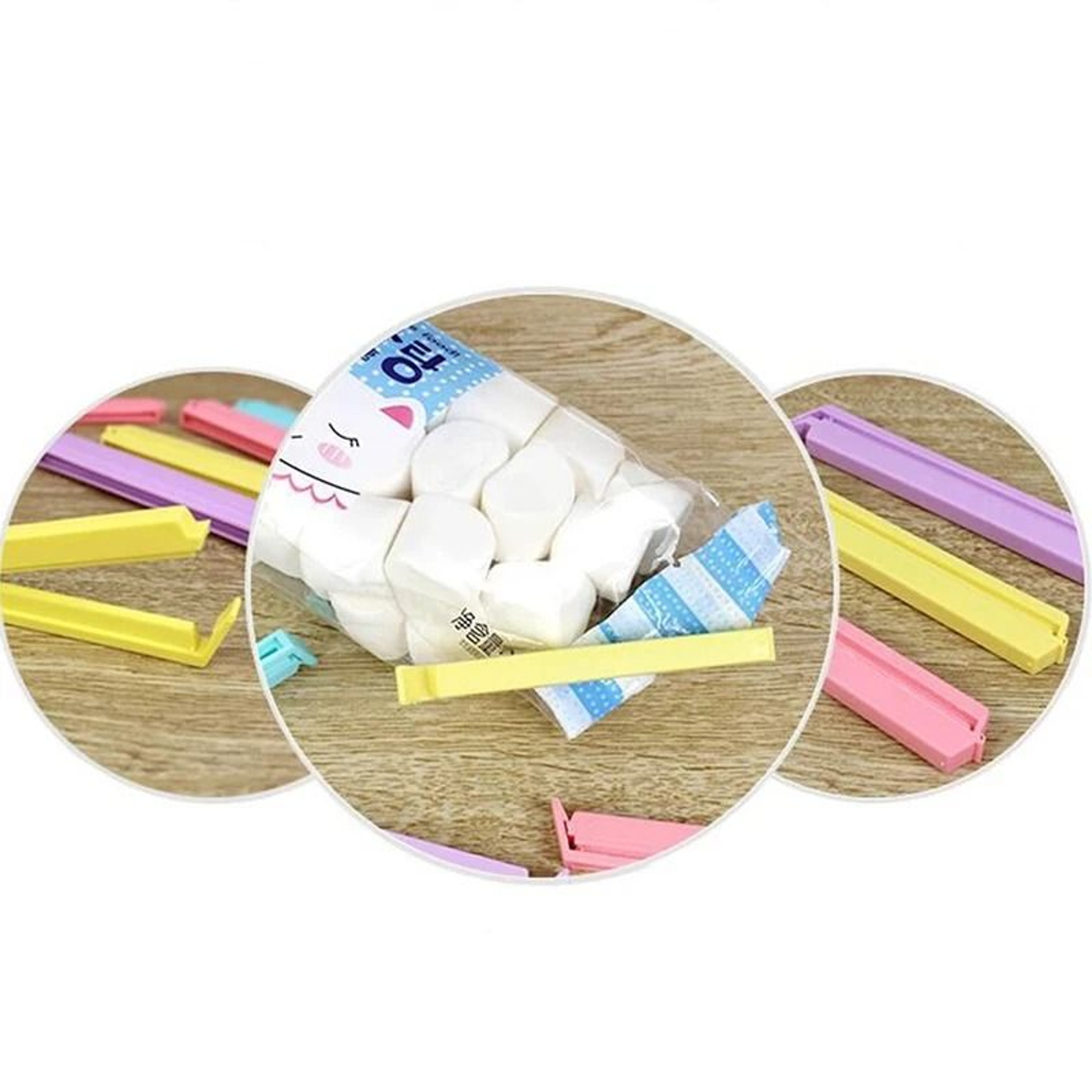 Portable Plastic Food Bag Clips For Snack Sealing 3