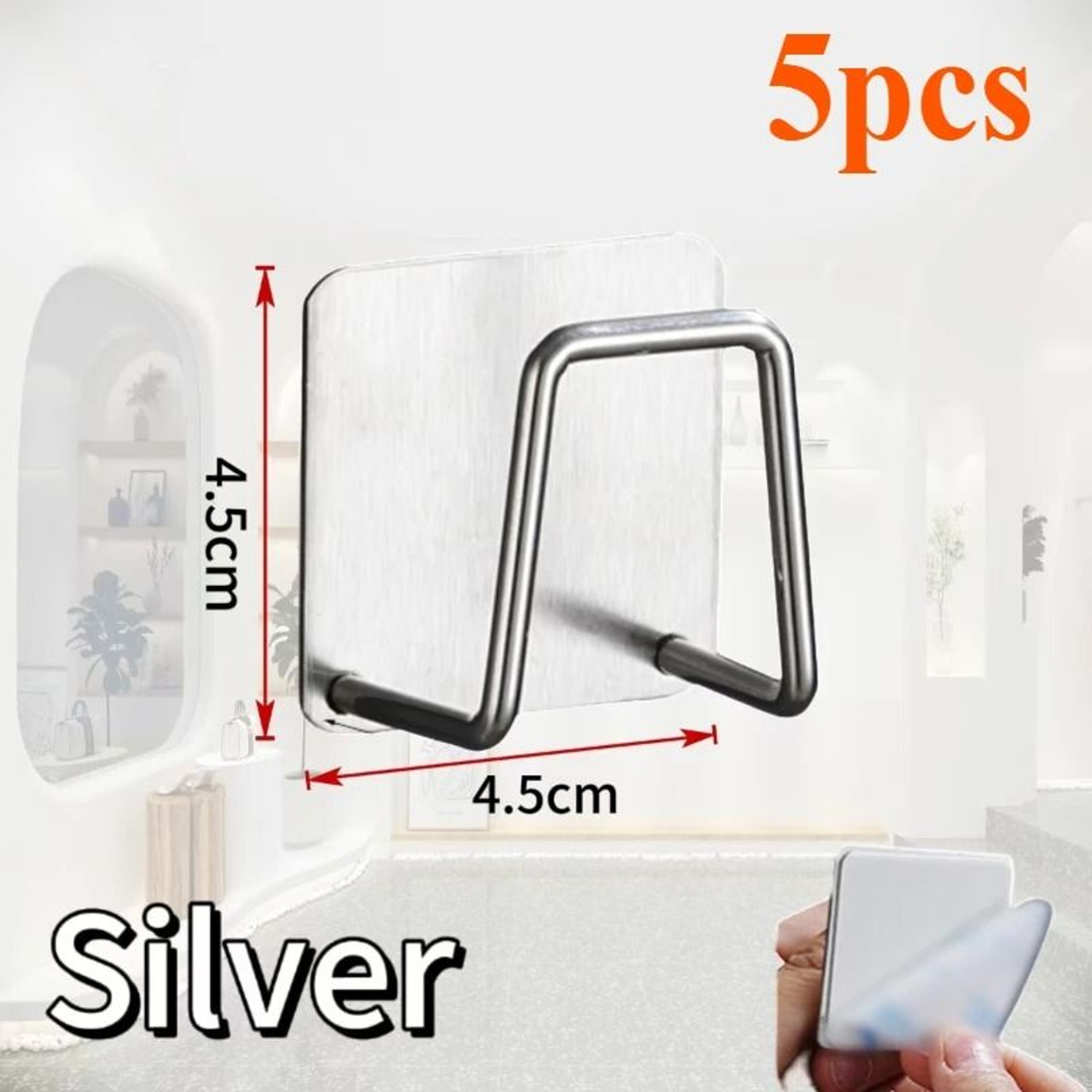 Stainless Steel Sink Sponge Rack For Kitchen Draining Storage 10