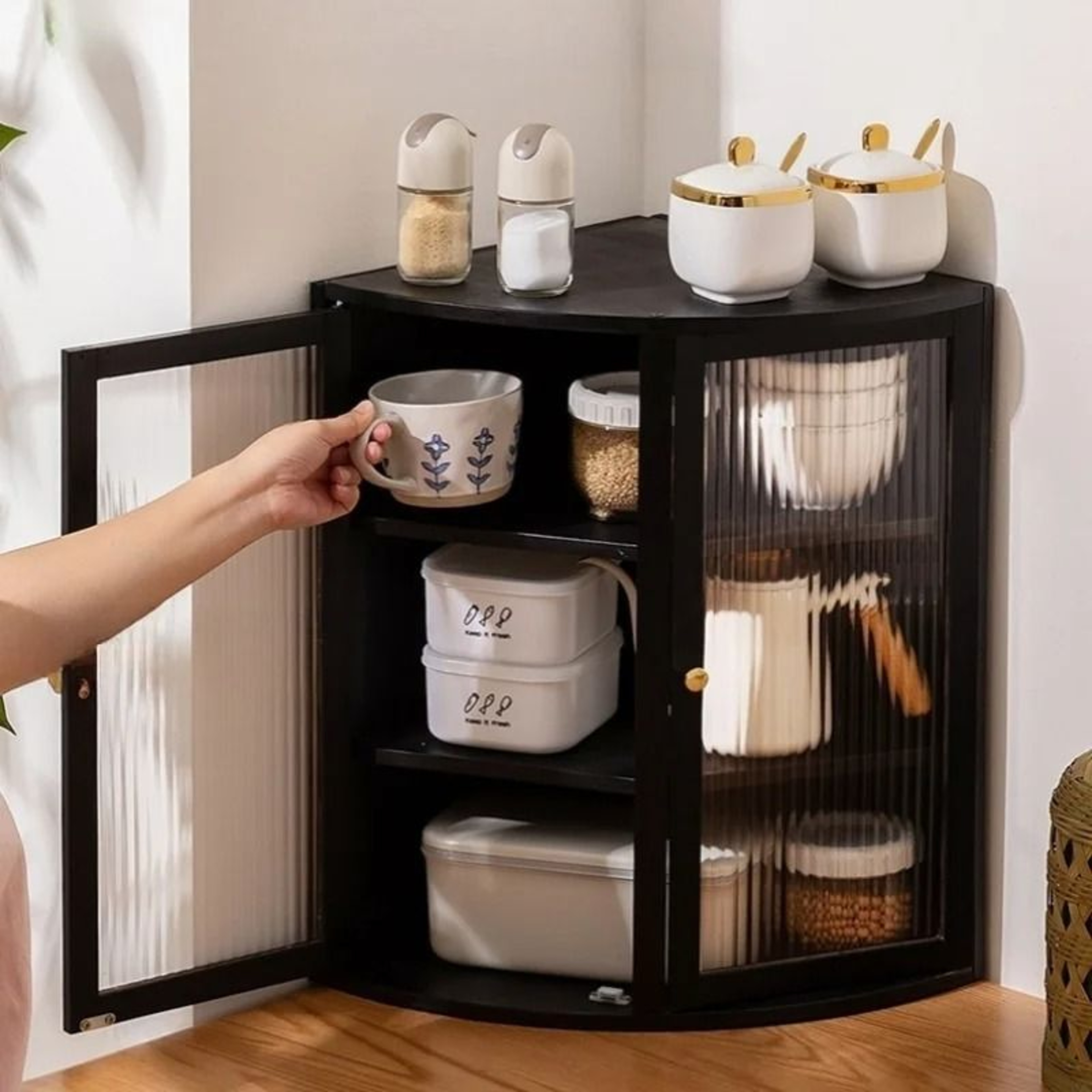 Multi Level Countertop Spice Rack Kitchen Storage Shelf Organizer 7