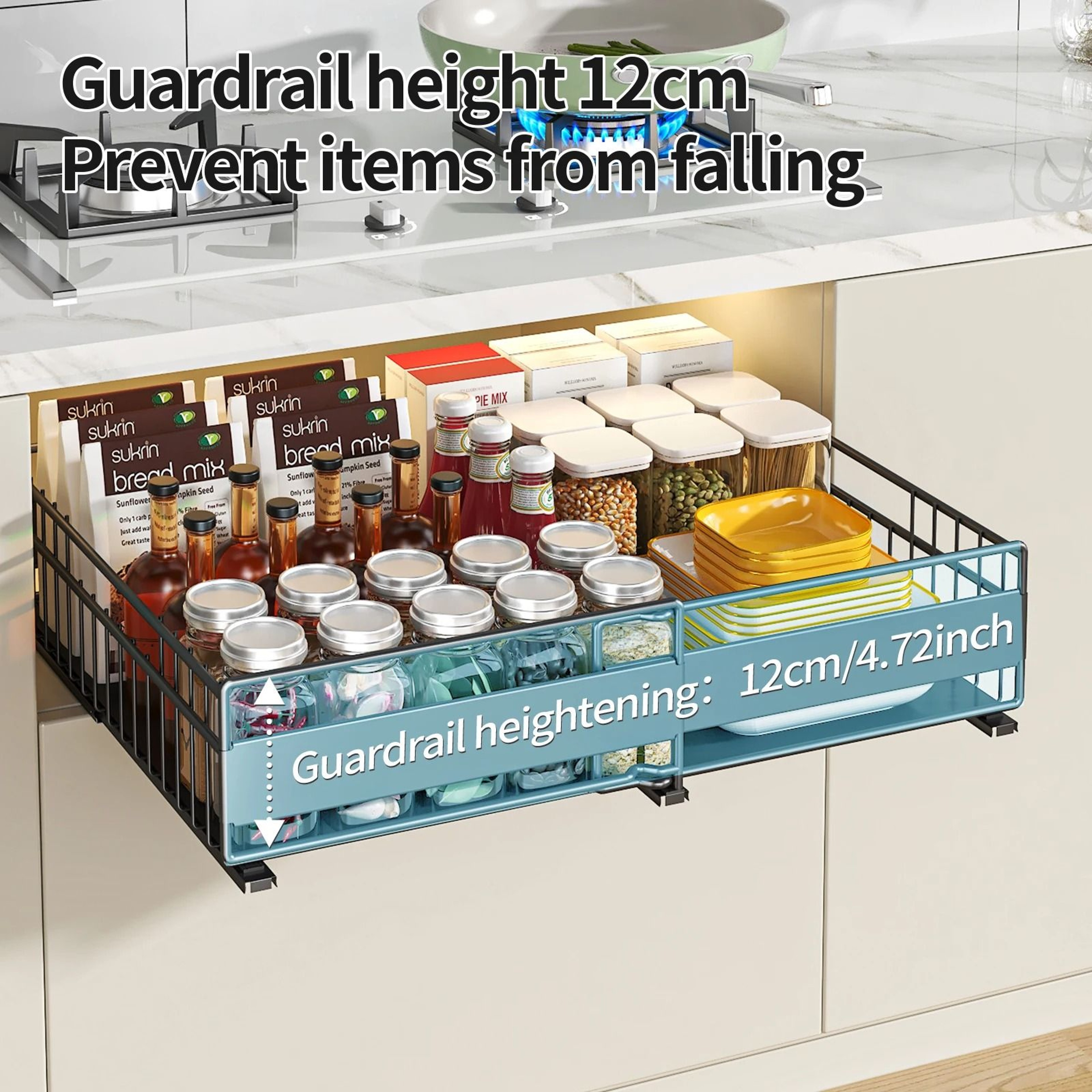 Pull Out Cabinet Organizer Under Sink Storage Rack 7