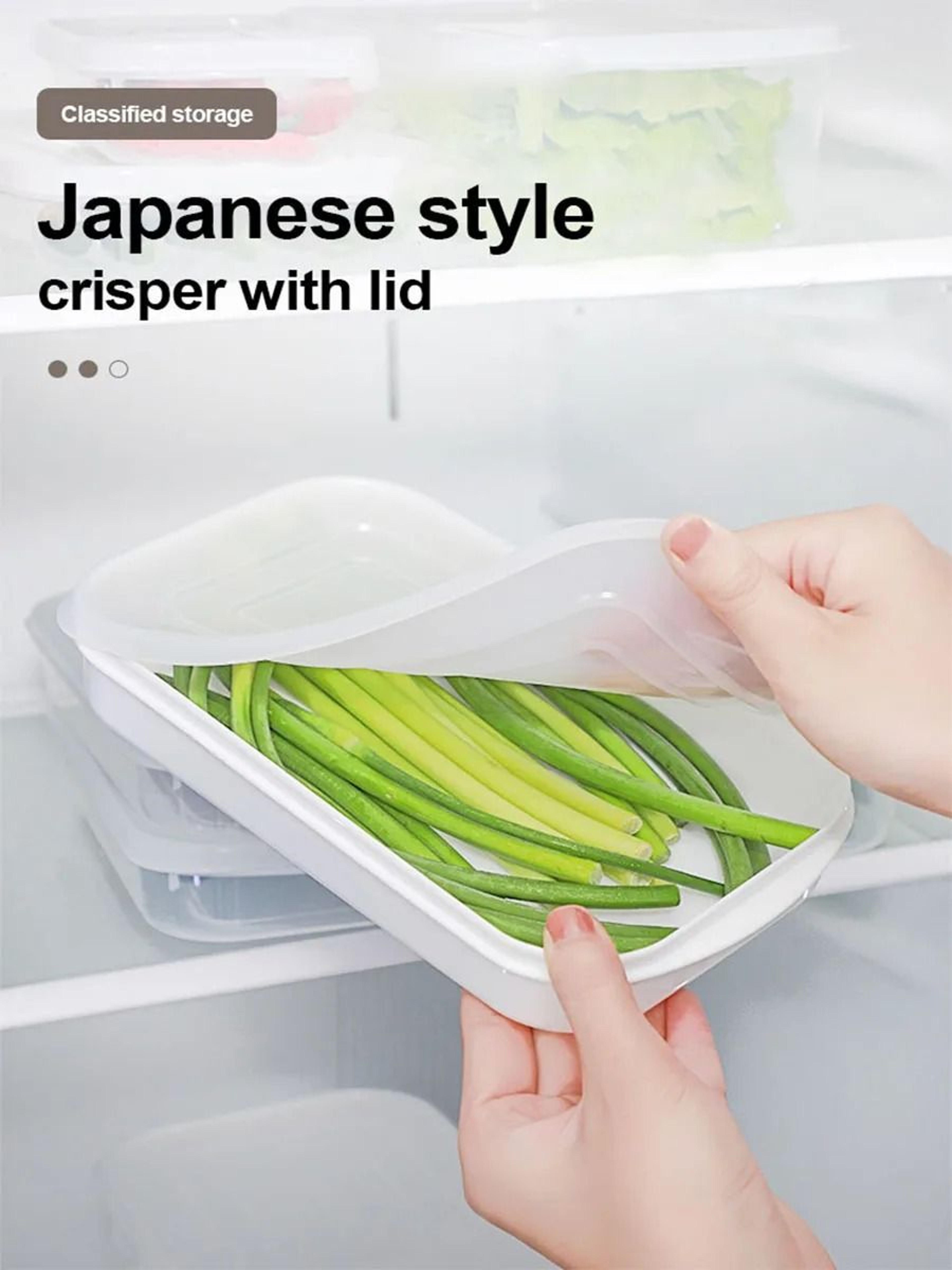 Sealed Refrigerator Crisper Container For Fresh Food Storage 9