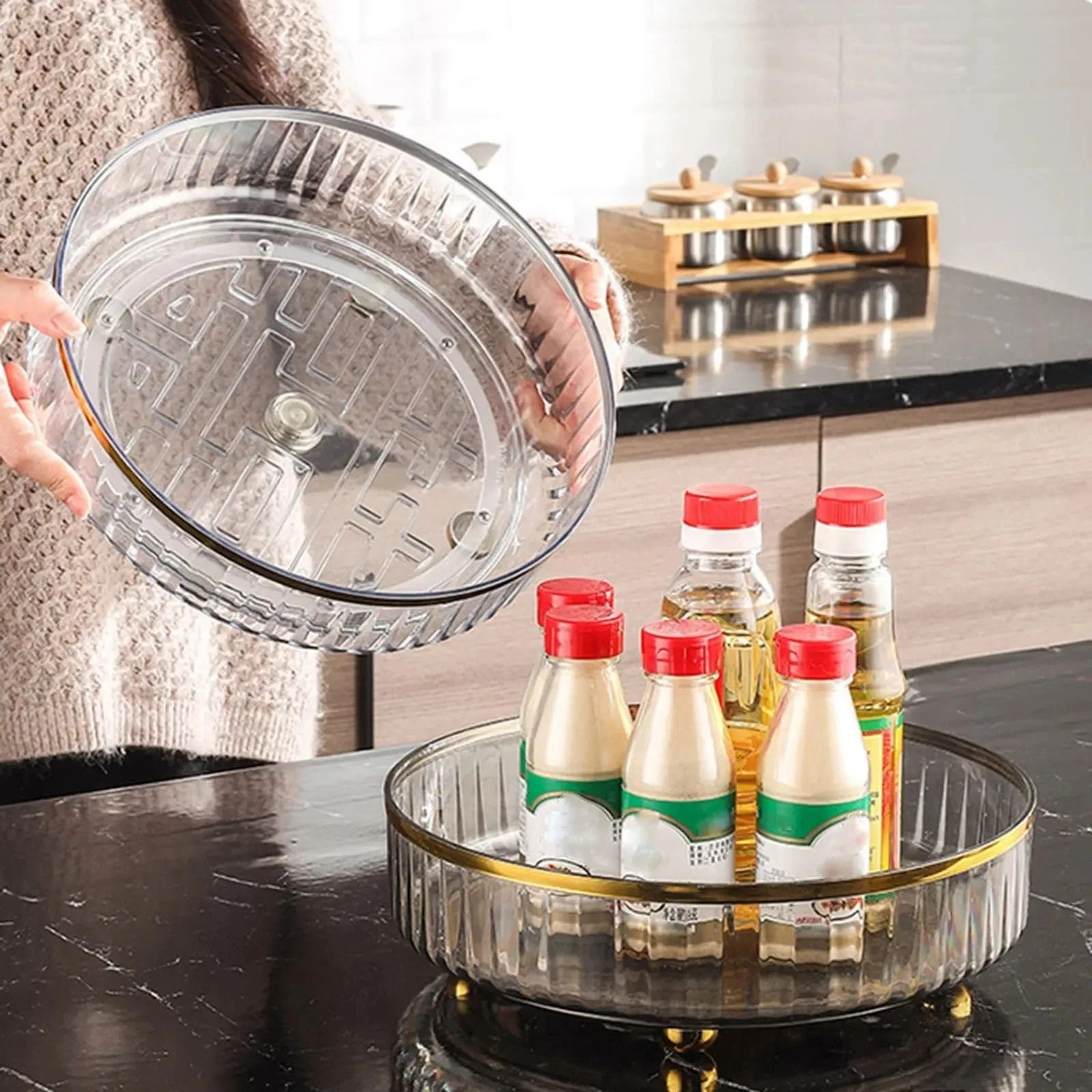 Rotating Spice Rack Organizer For Kitchen Cabinet Pantry And Vanity Storage 12