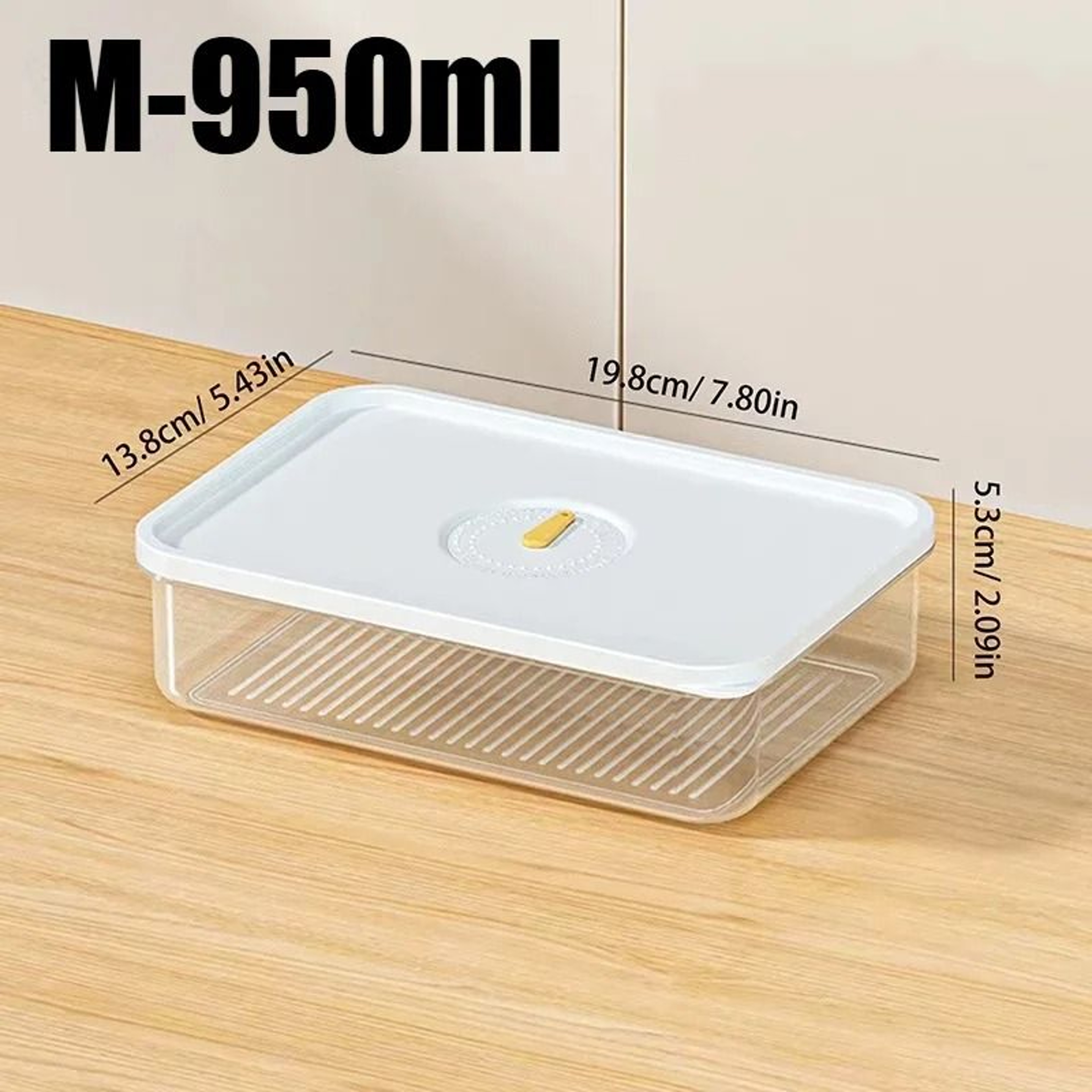 Transparent Lunch Meat Container For Refrigerator Cheese And Cold Cut Storage 2