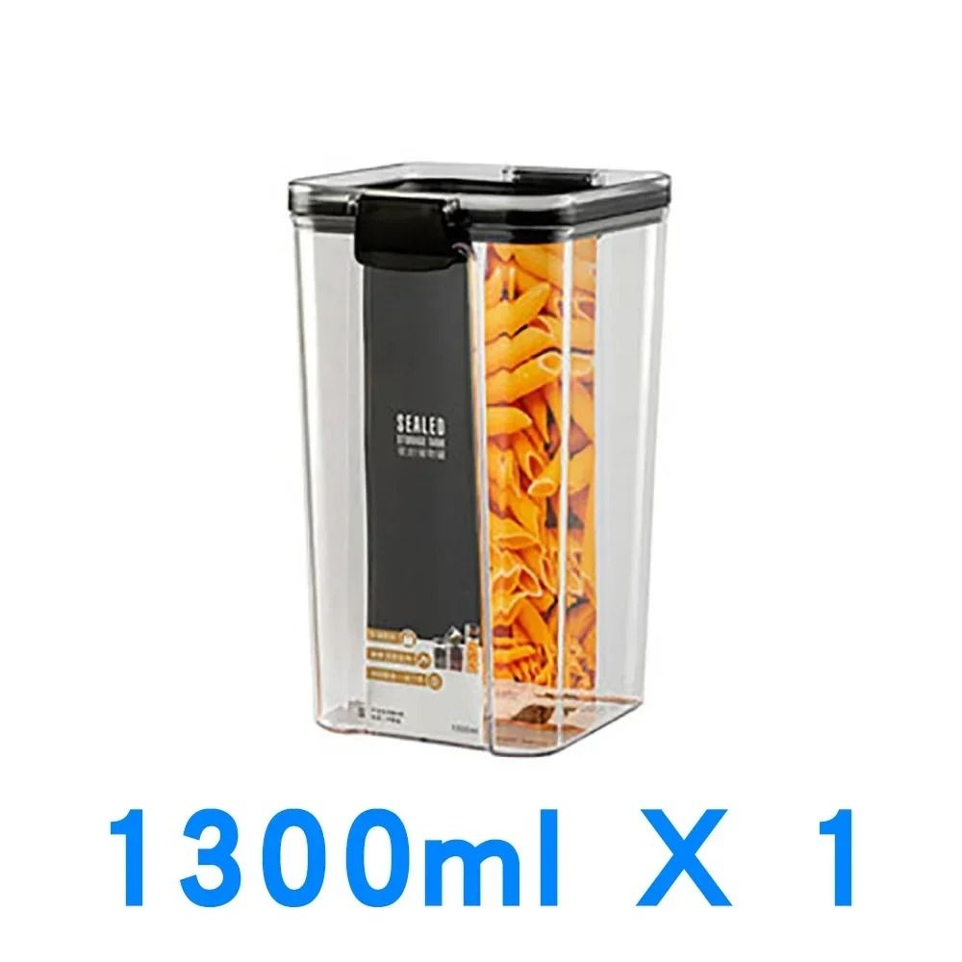 Plastic Food Storage Containers With Lids For Cereal And Pantry Organization 3