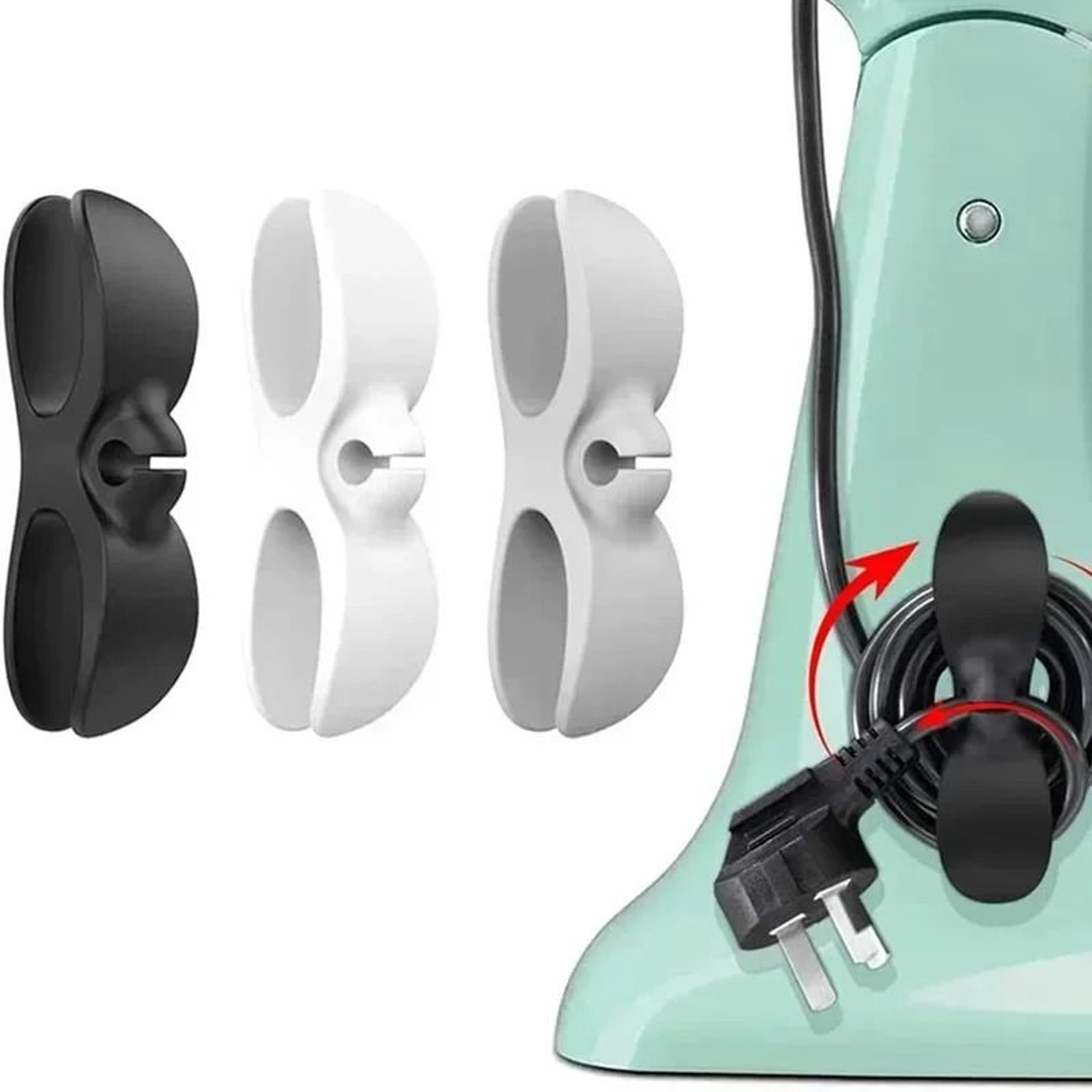 Kitchen Appliance Cord Winder Organizer For Cable Management 13