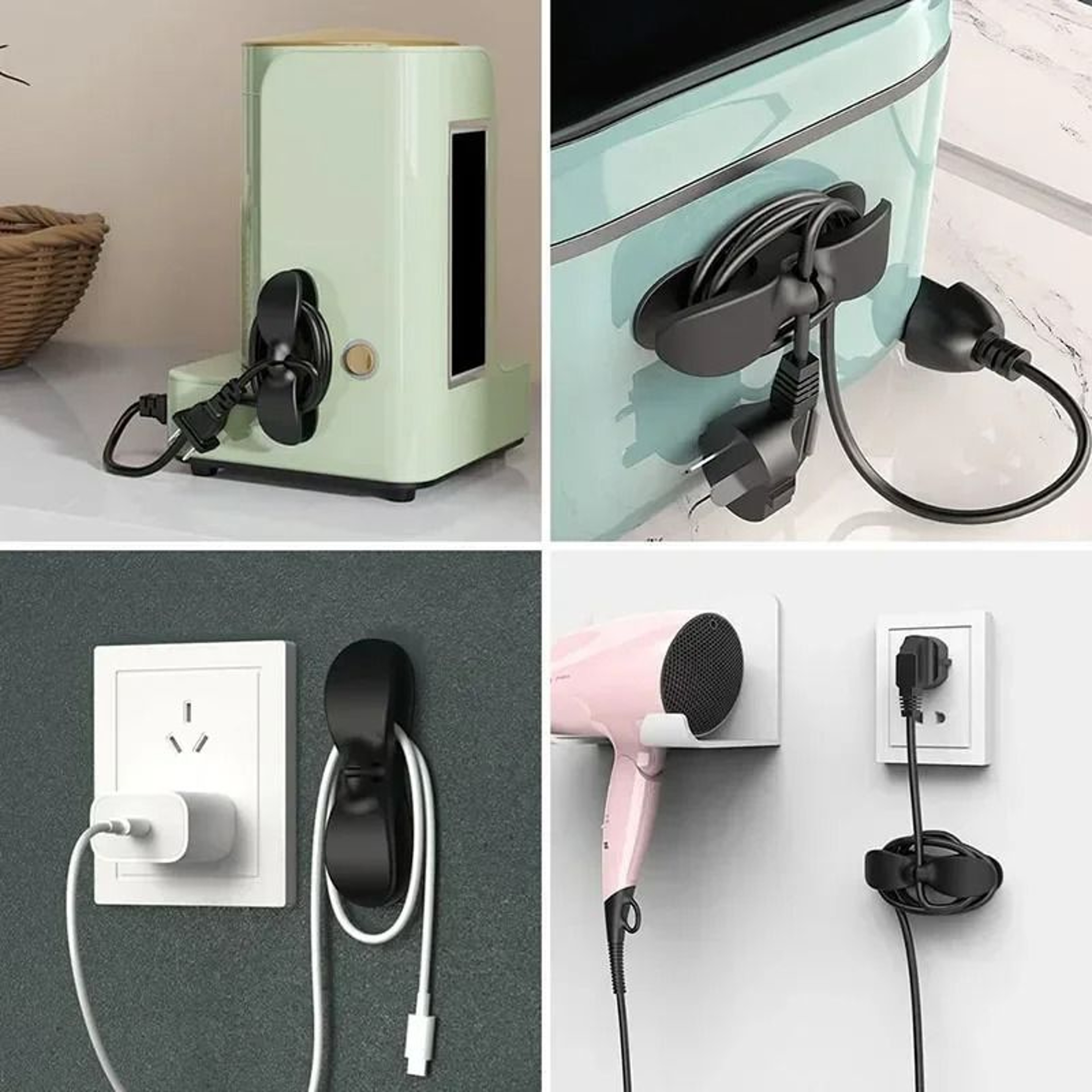 Kitchen Appliance Cord Winder Organizer For Cable Management 10
