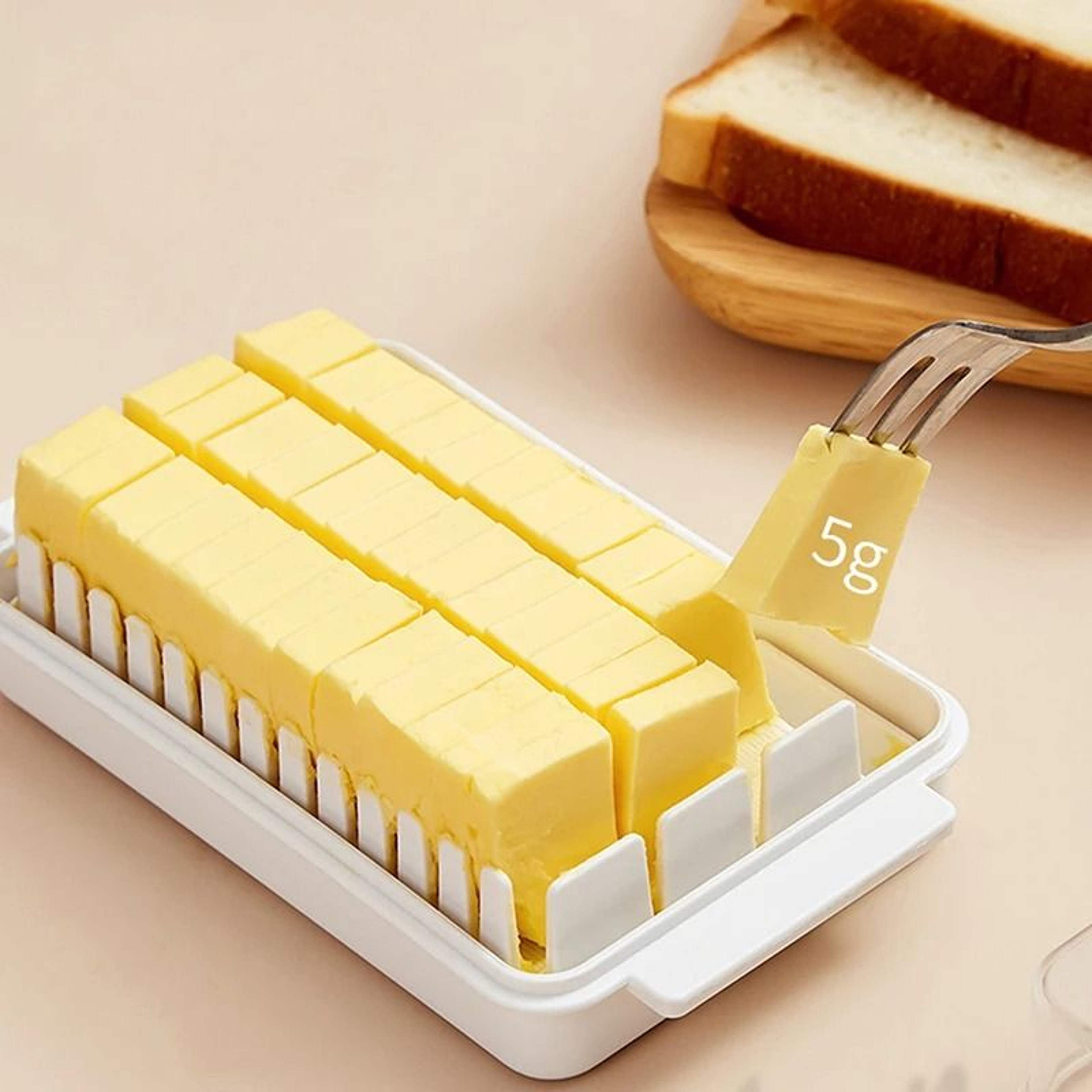 Butter Cheese Cutter Storage Box With Lid For Refrigerator Fresh Keeping 5