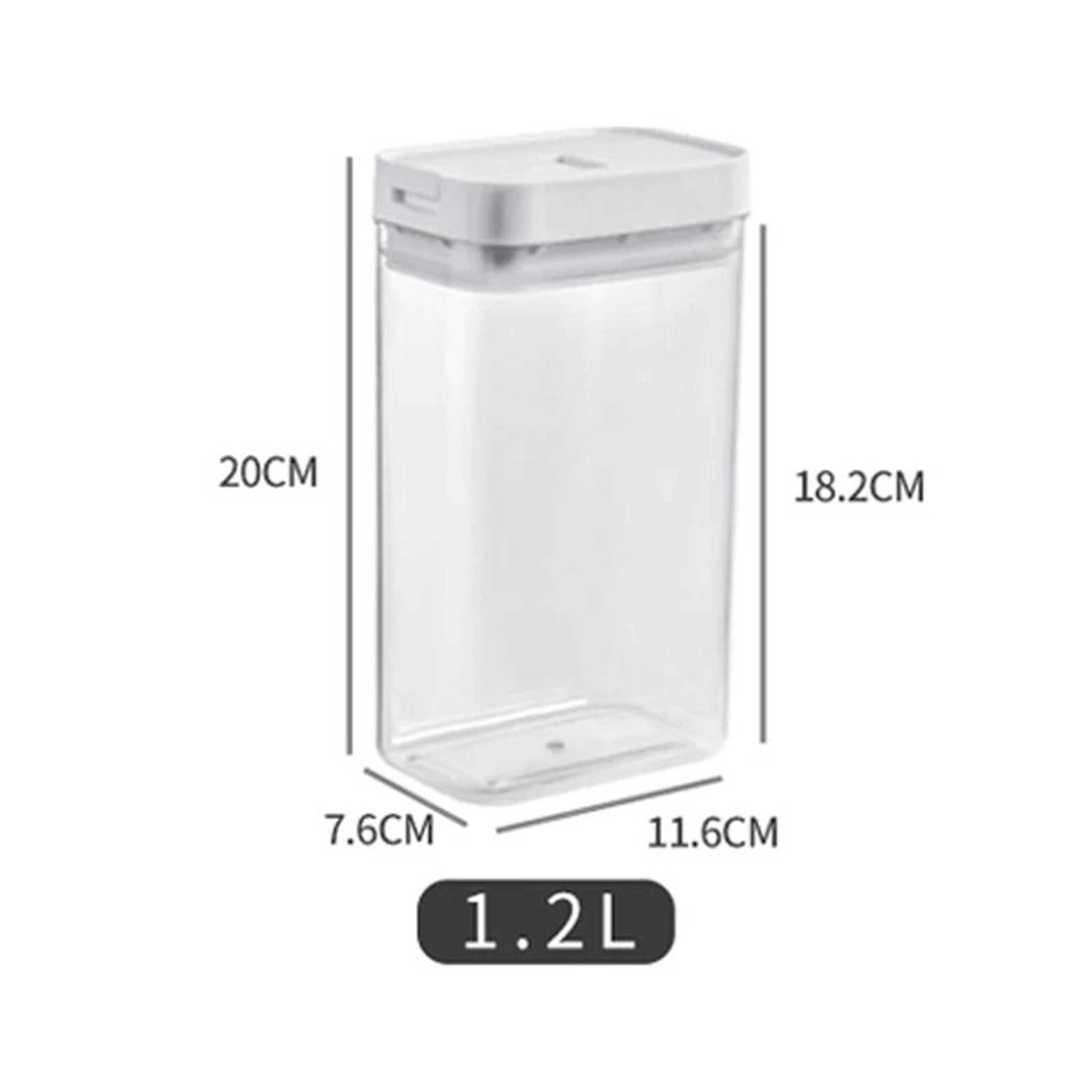 Moisture Proof Pasta Storage Box For Spaghetti Grains And Snacks 3