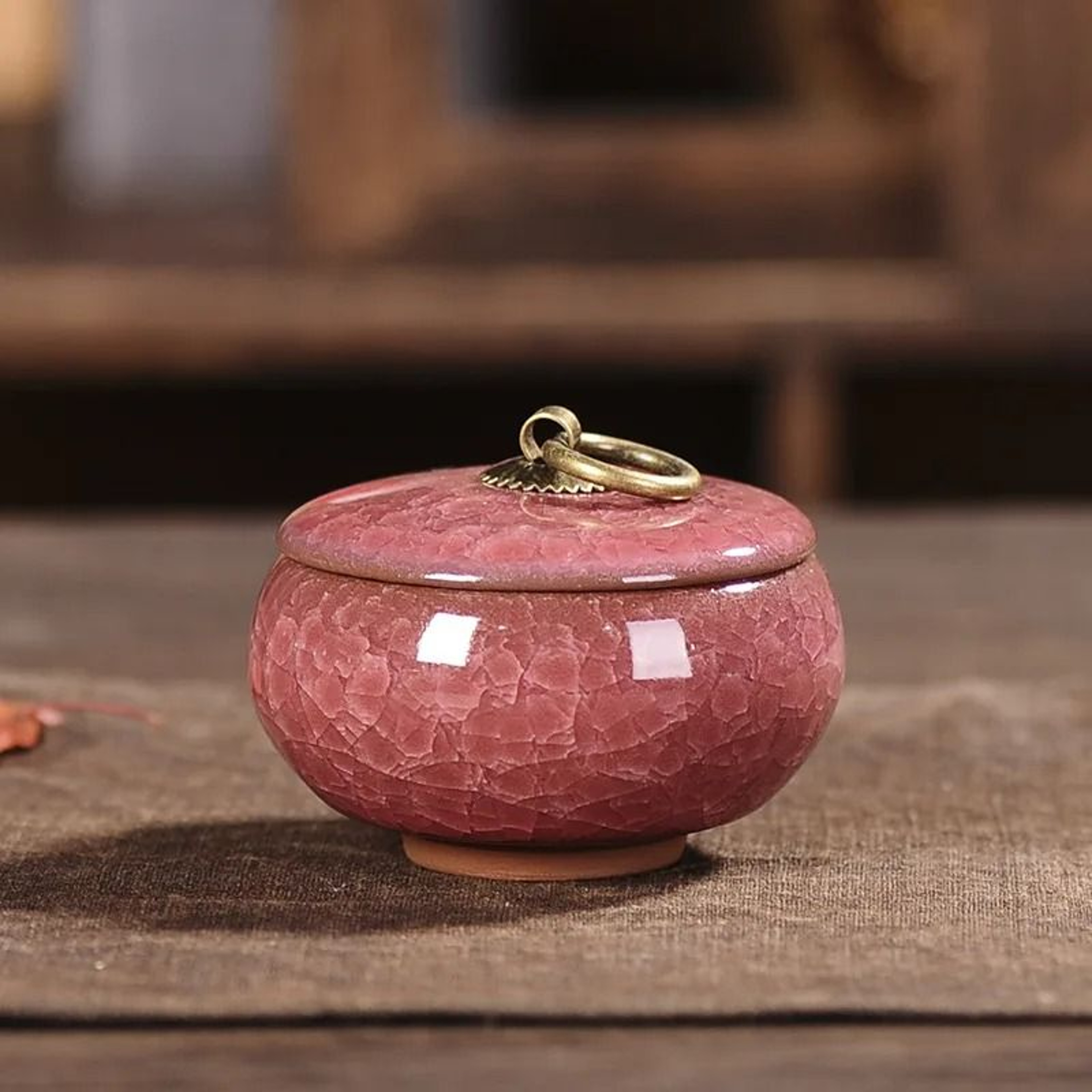 Mini Ceramic Storage Jar For Tea Coffee Sugar And Kitchen Decor 21