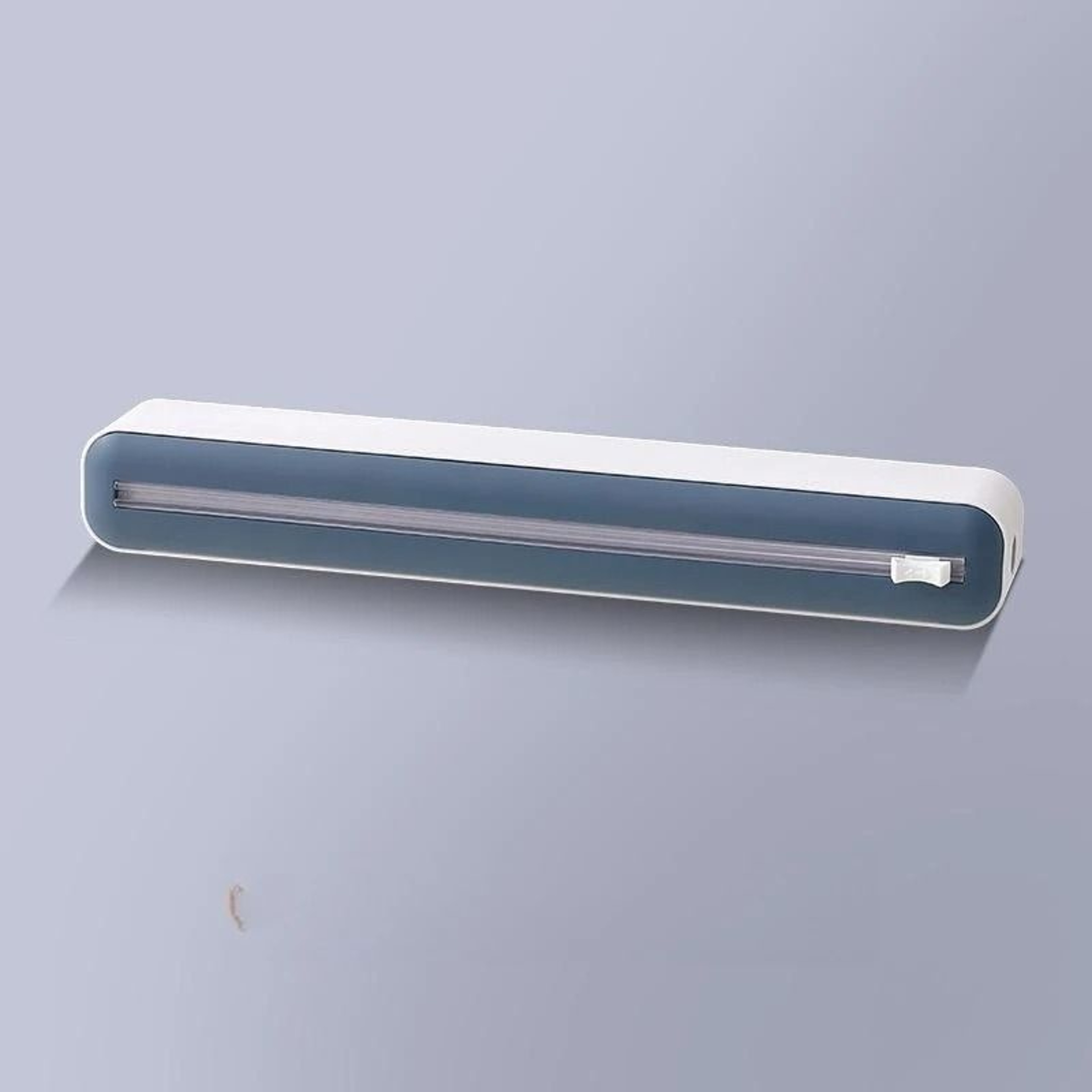 Cling Wrap And Aluminum Foil Dispenser With Cutter For Kitchen Storage 2