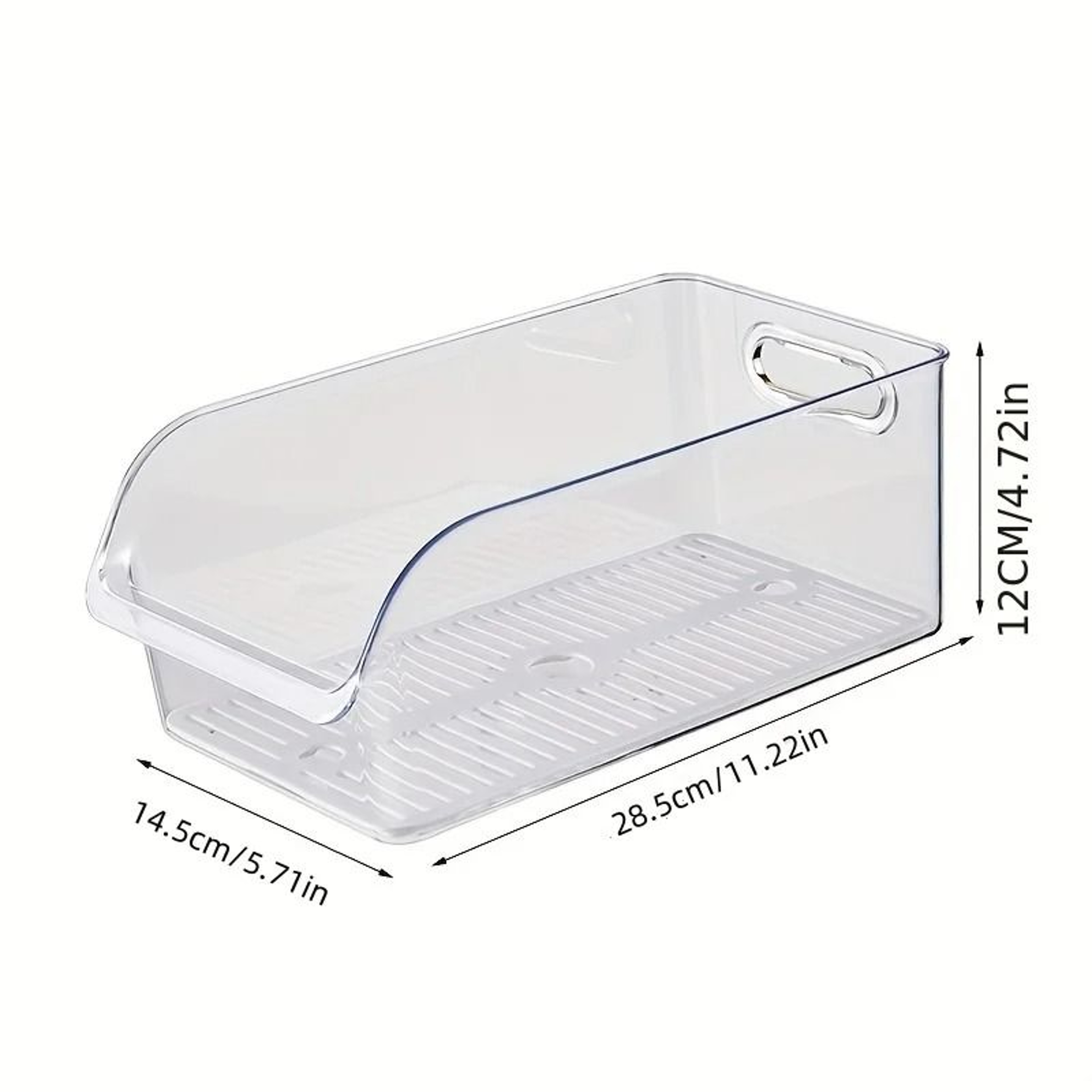 Refrigerator Storage Drawer Box For Fruit Vegetable Egg Kitchen Organization 2