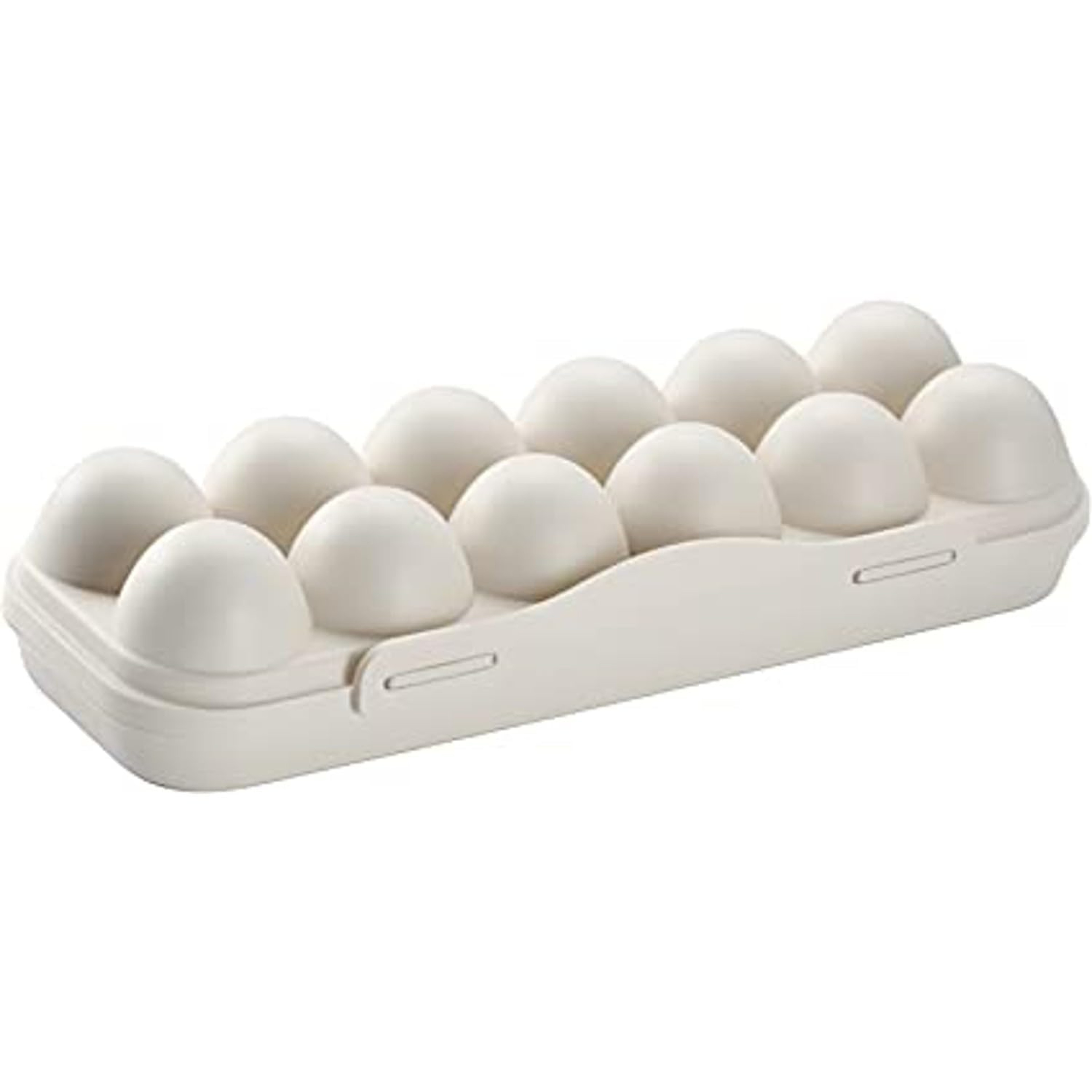 Portable Egg Storage Box Shockproof Refrigerator Holder Plastic Protector Tray Container Case 2