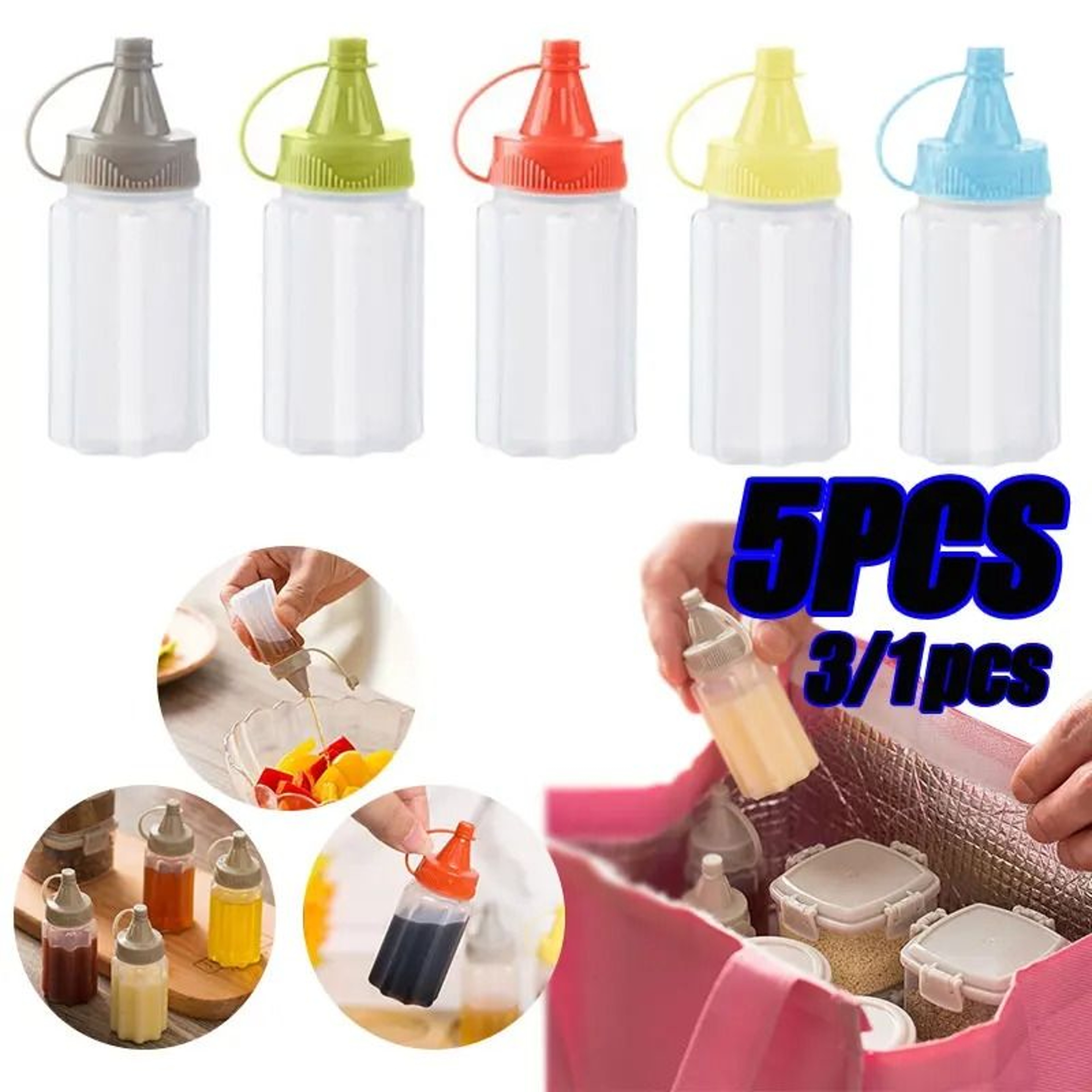 Portable Sauce Squeeze Bottle For Condiments And BBQ 10