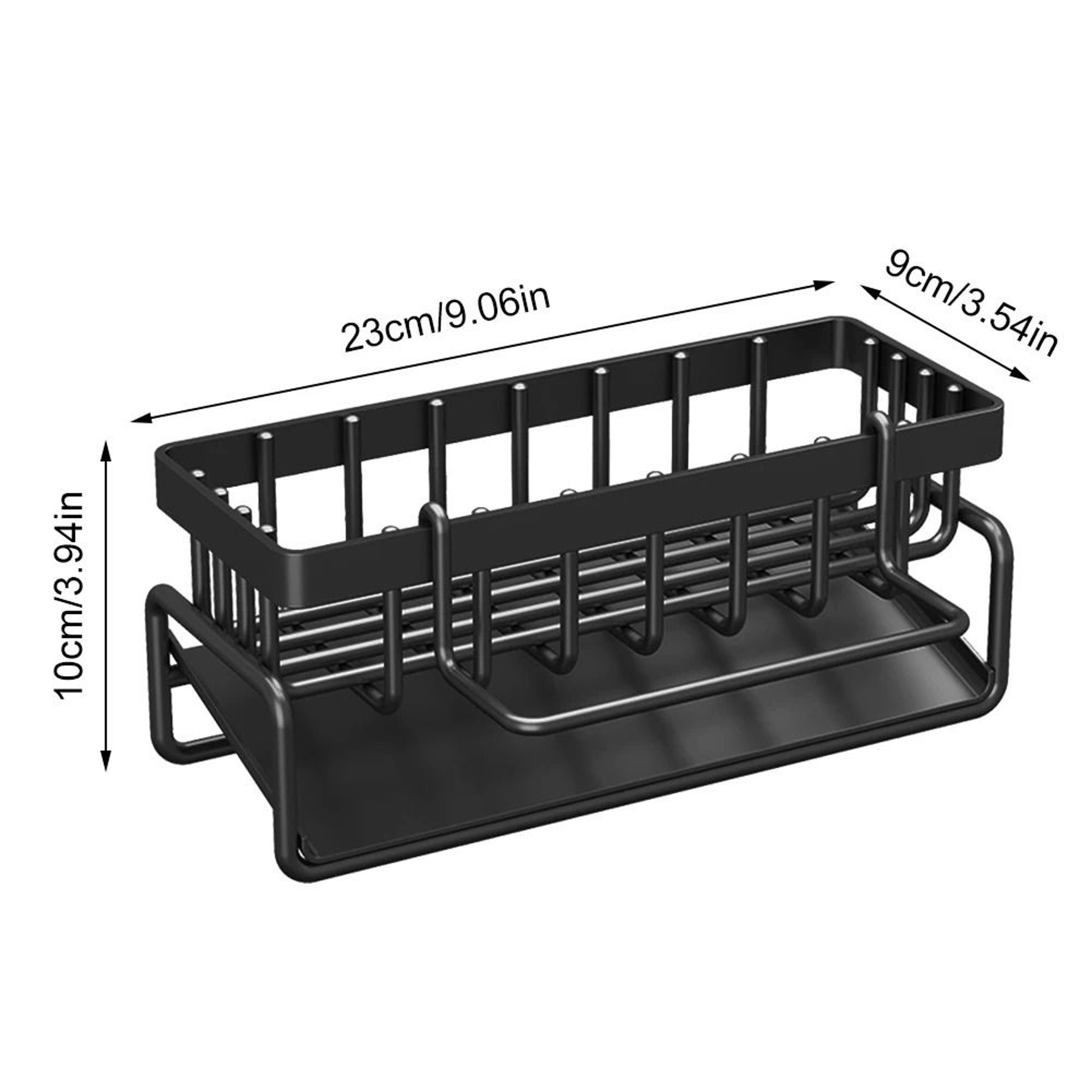 Adjustable Dish Drying Rack With Drainboard 1
