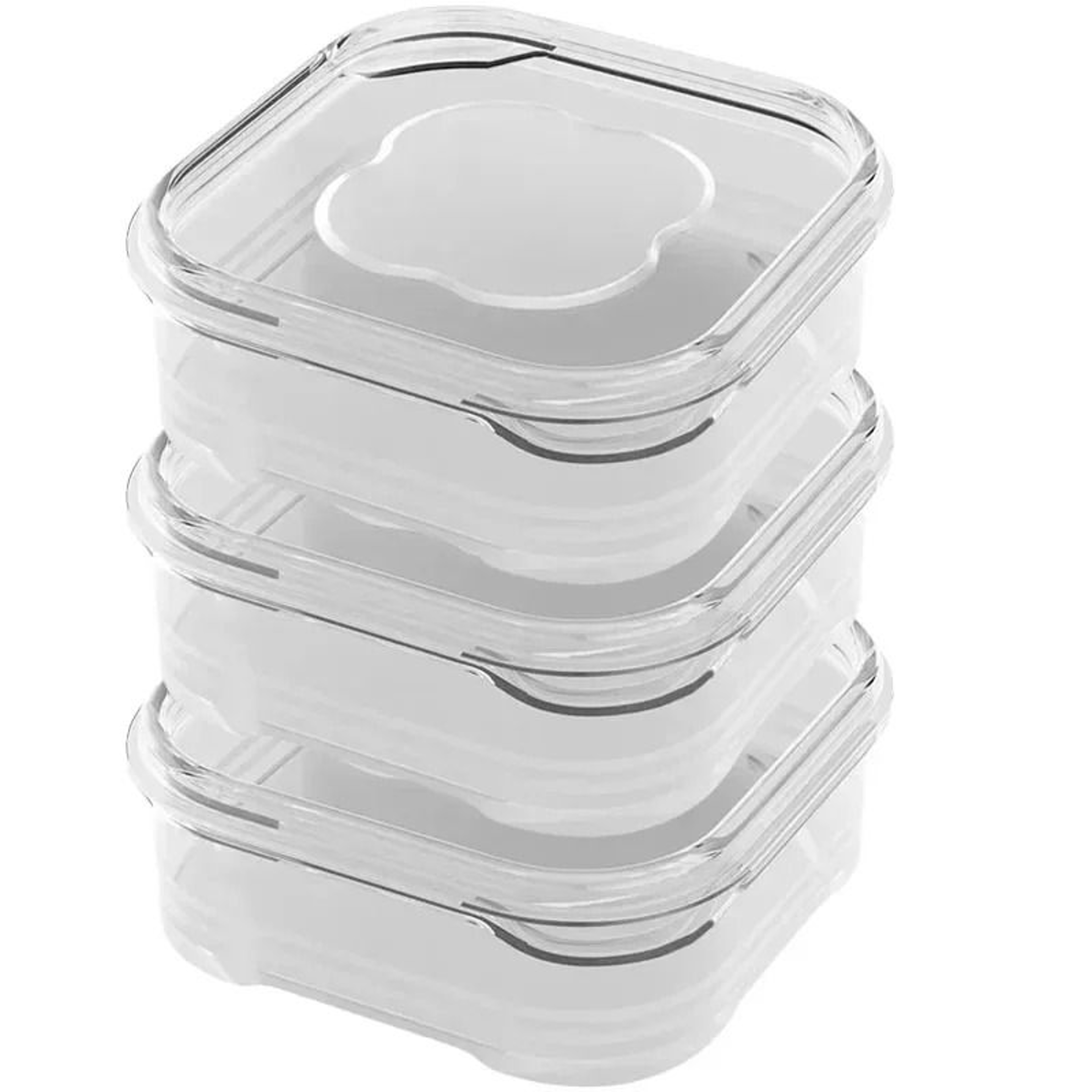 Clear Sealed Food Storage Boxes For Fridge And Freezer 3