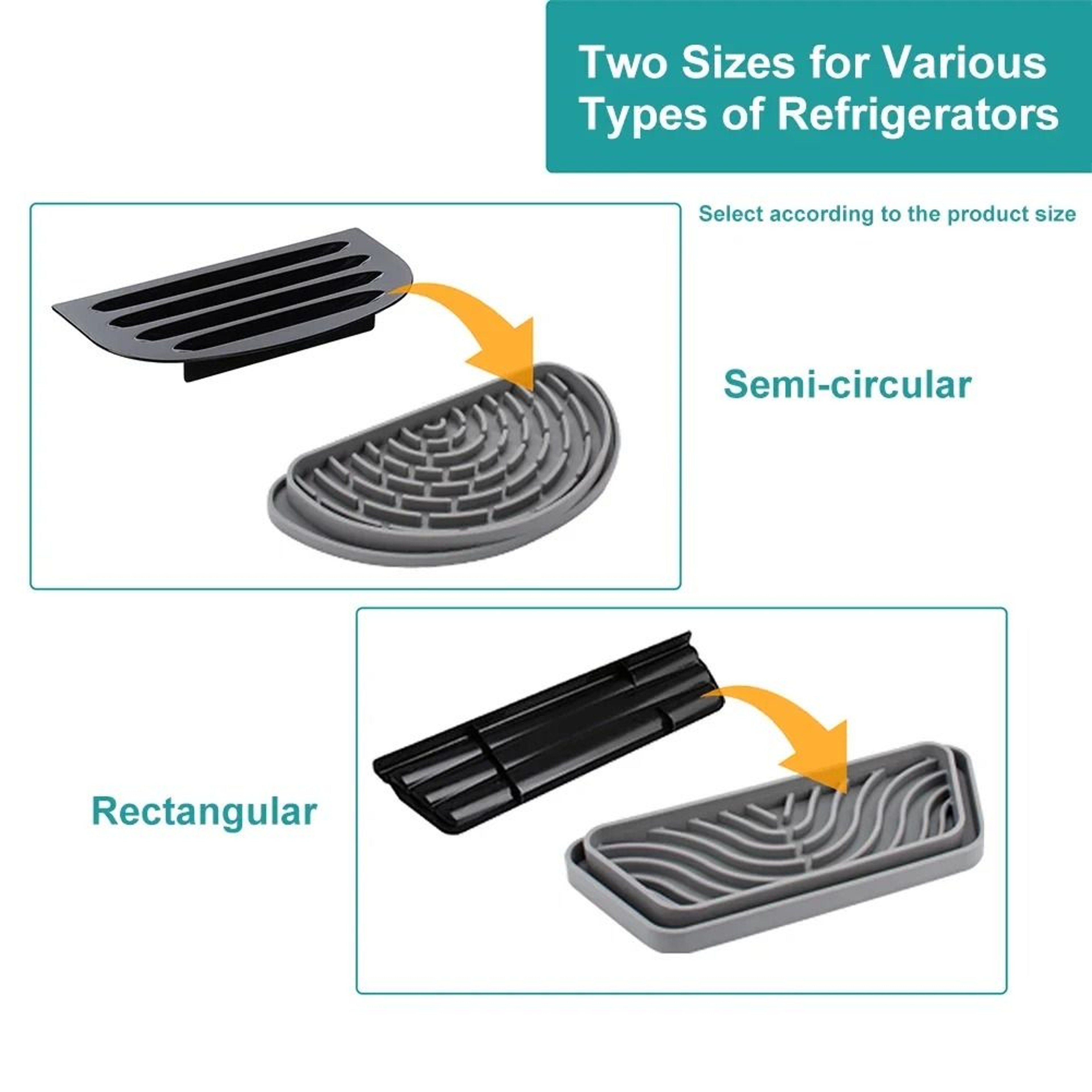 Cuttable Silicone Water Dispenser Drip Tray 9