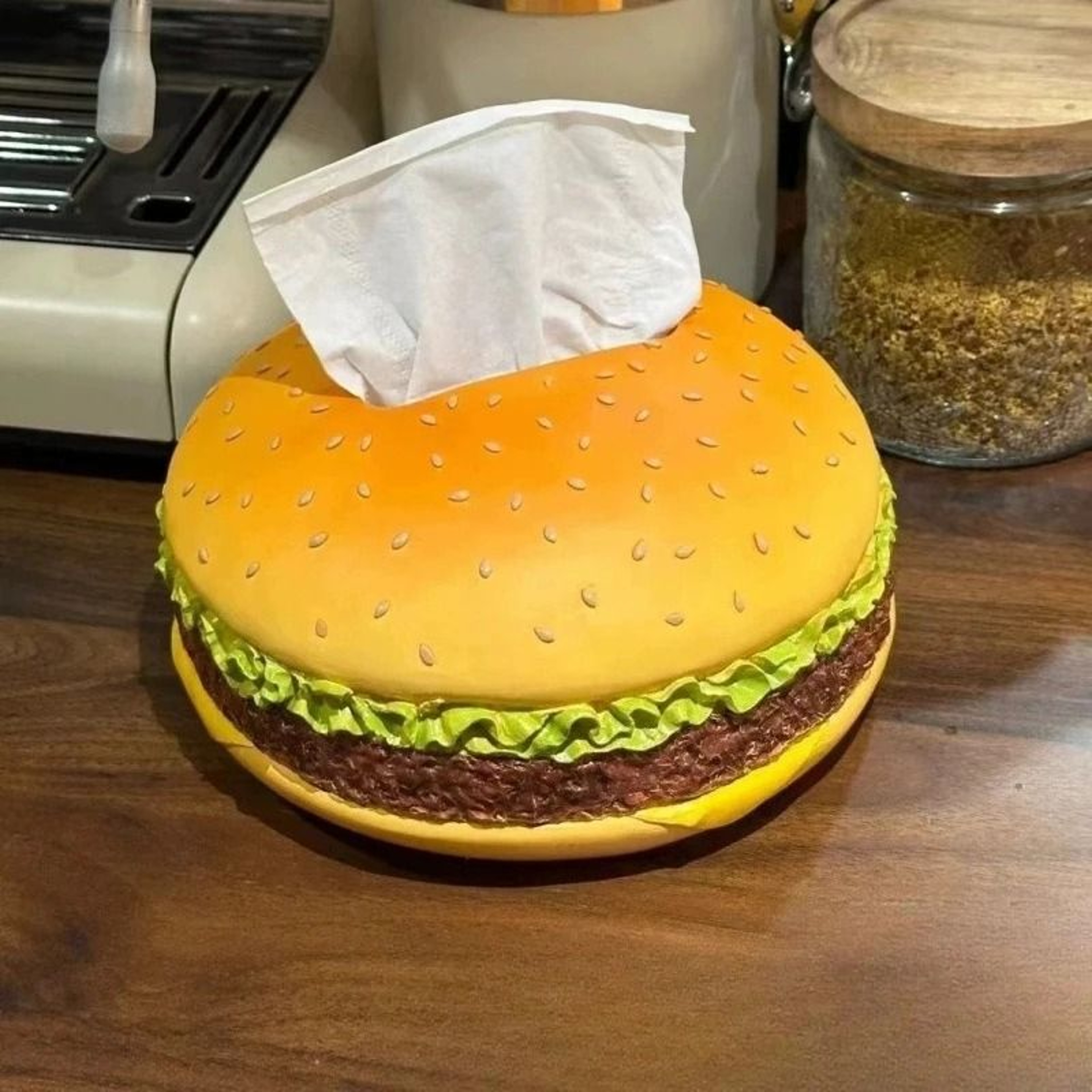 Hamburger Tissue Box Holder For Cute Home Decor 0