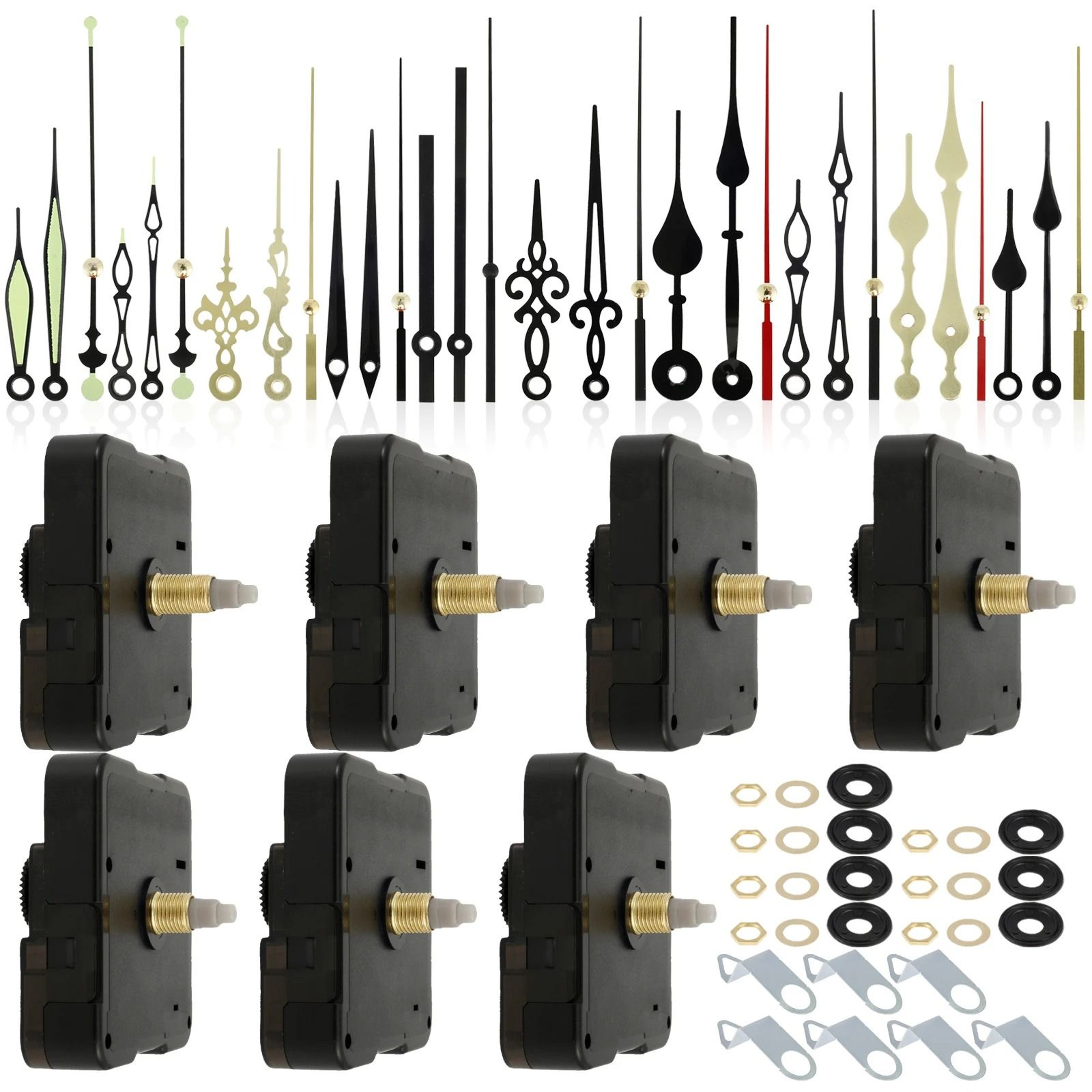 Silent Quartz Clock Movement Kit With 10 Clock Hand Styles 3
