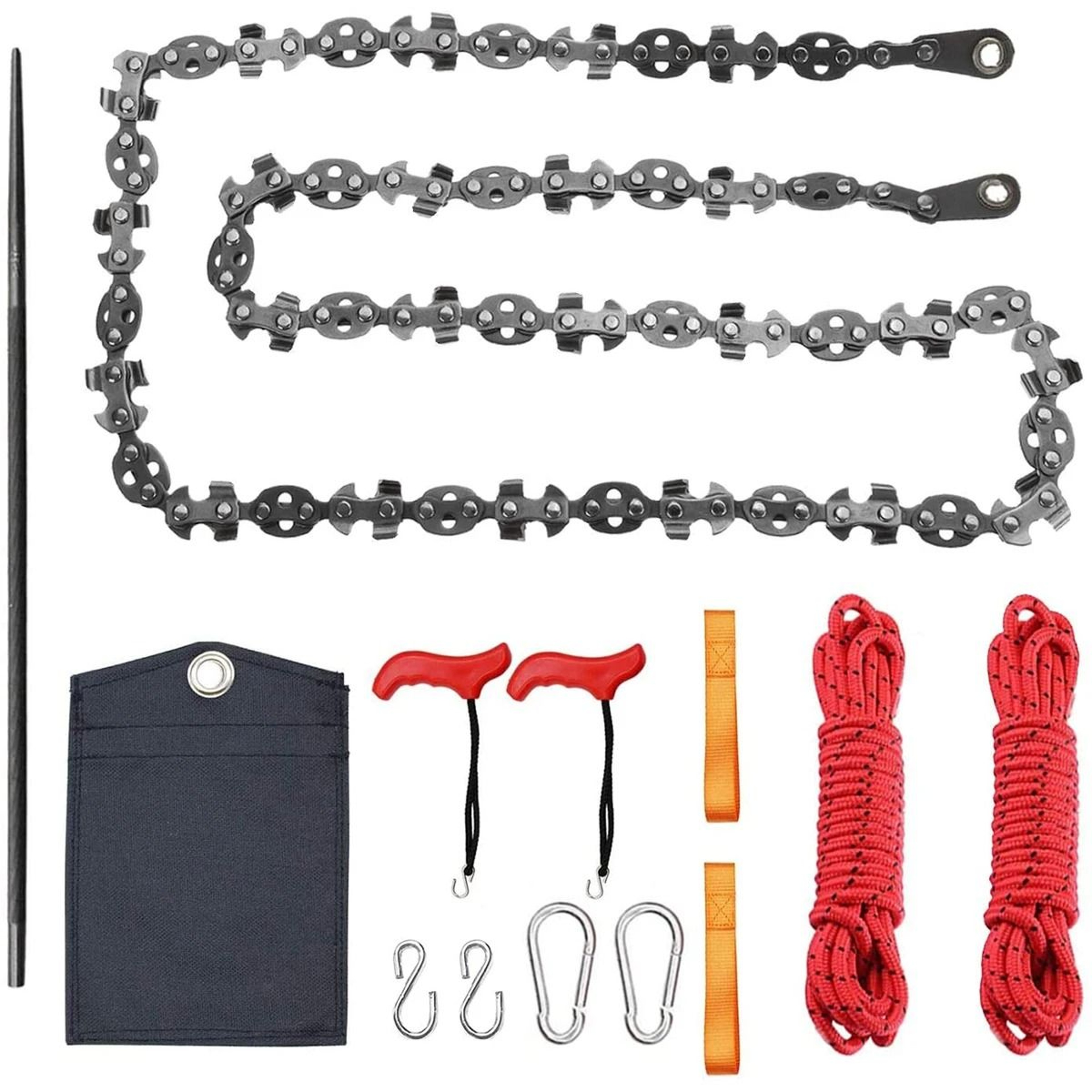 53 Inch Manual Rope Chain Saw For Tree Limb Cutting 0