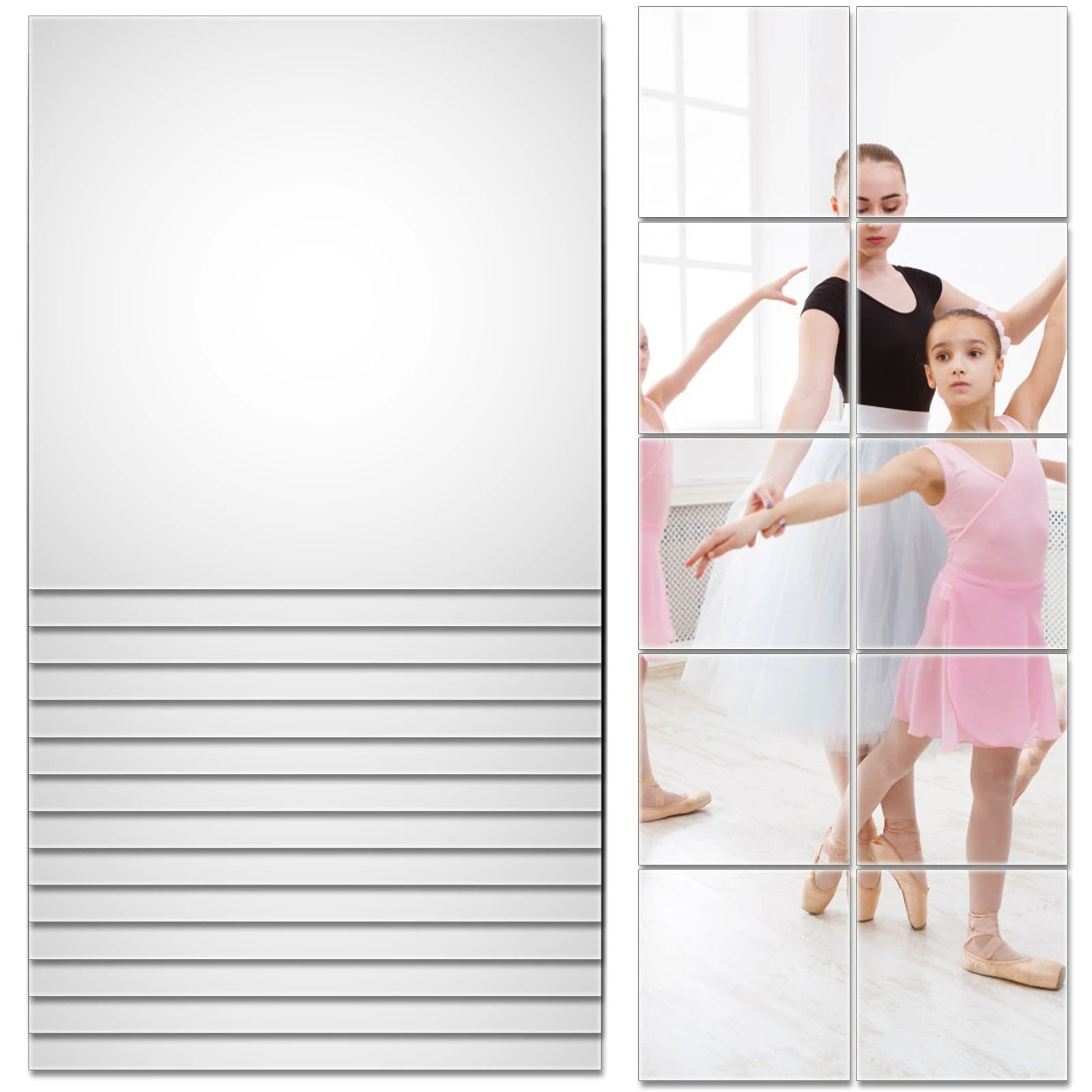 Self Adhesive Mirror Sheets For DIY Wall Decor 4