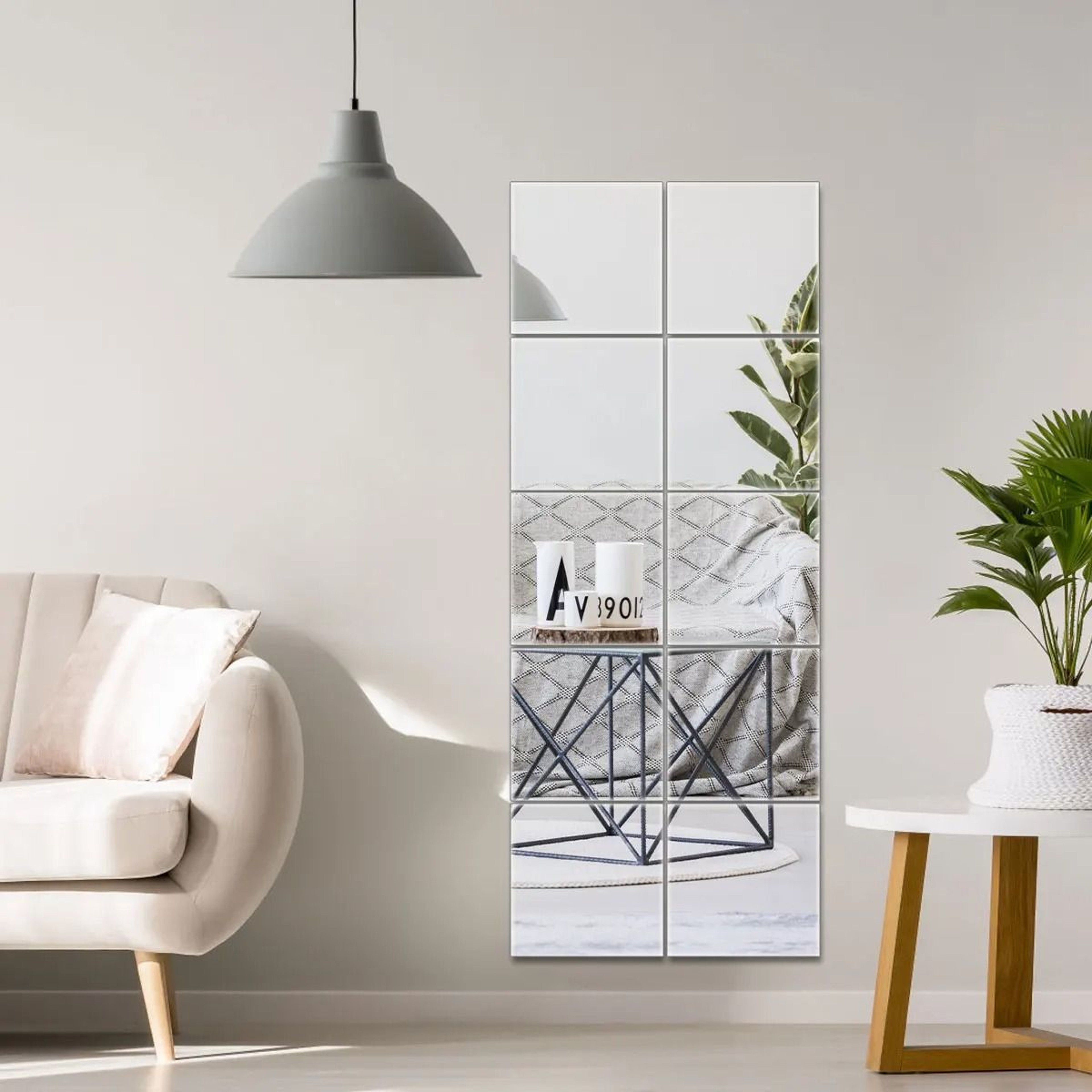 Self Adhesive Mirror Sheets For DIY Wall Decor 9