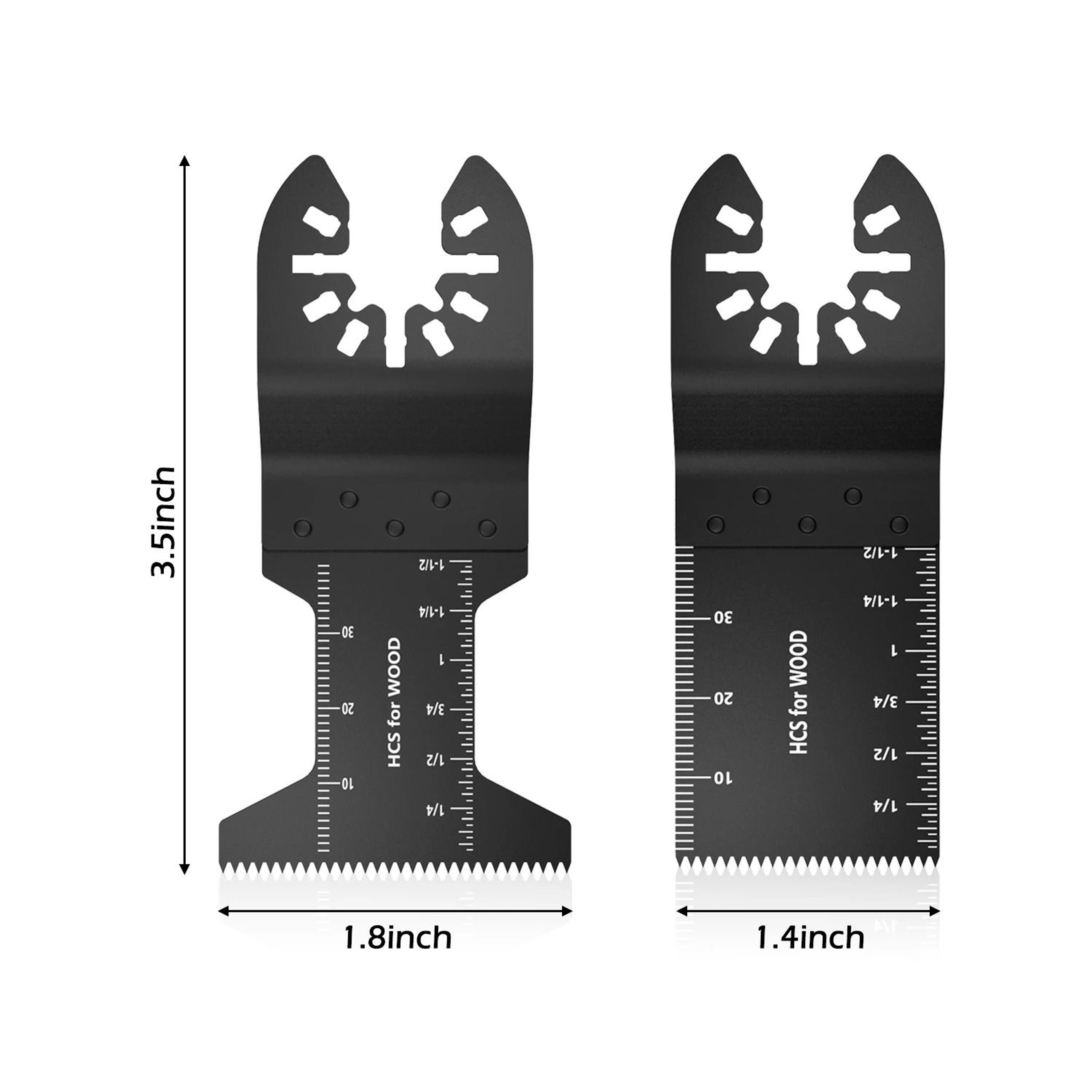 Oscillating Saw Blade Set For Wood Plastic And Soft Metal 4