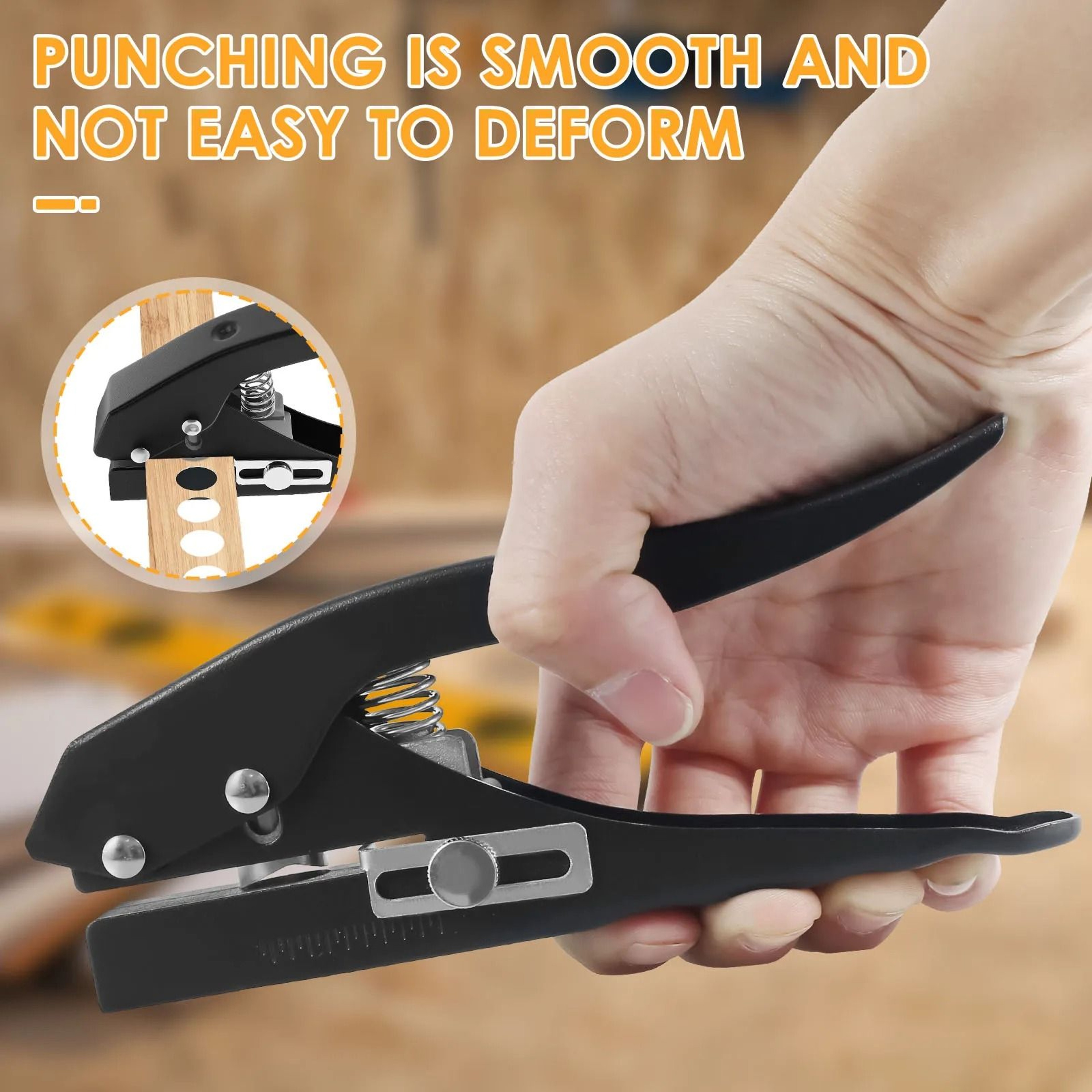 15 Mm Single Hole Punch For Paper Labels And Craft Projects 7