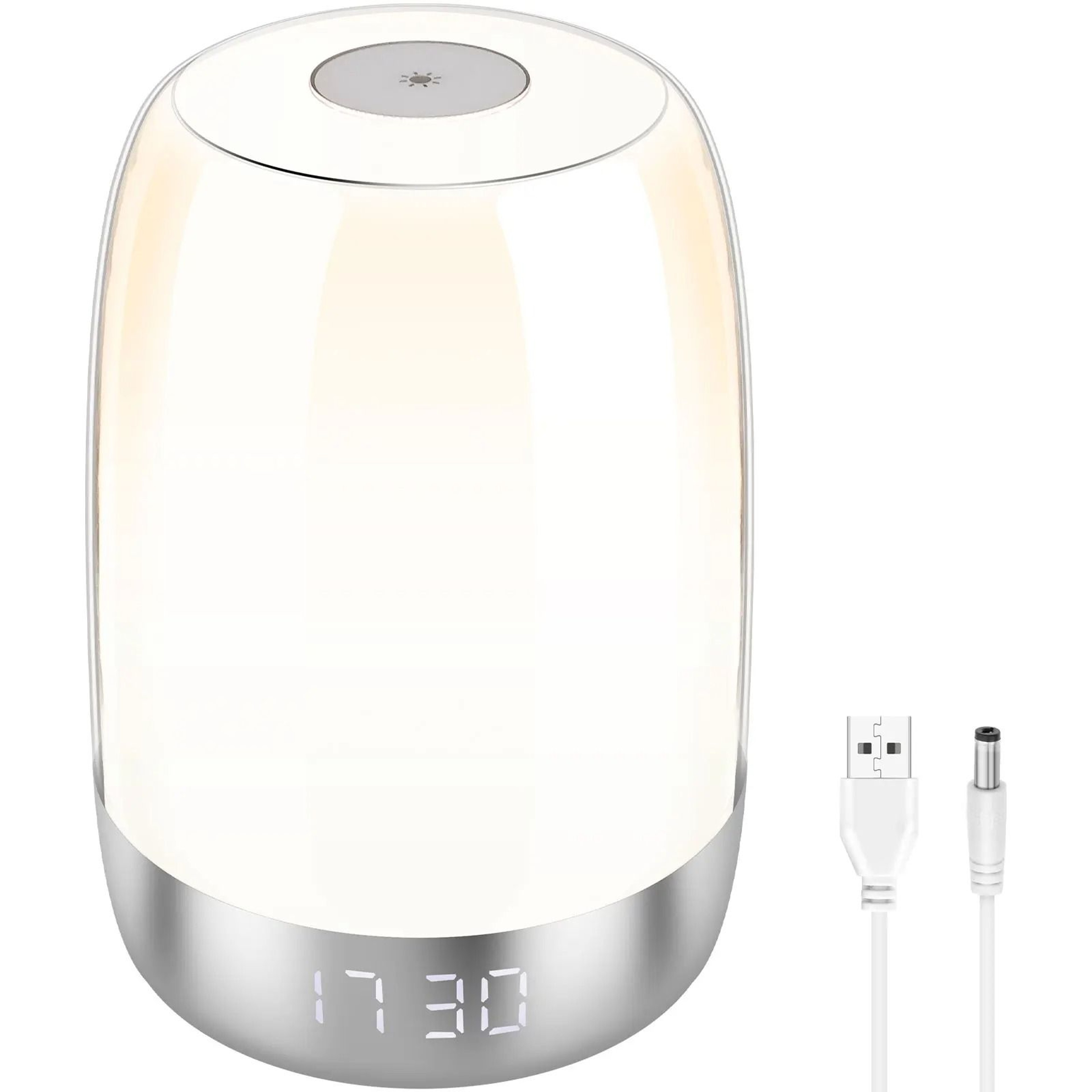 Dimmable Sunrise Alarm Clock With Wake Up Light 7