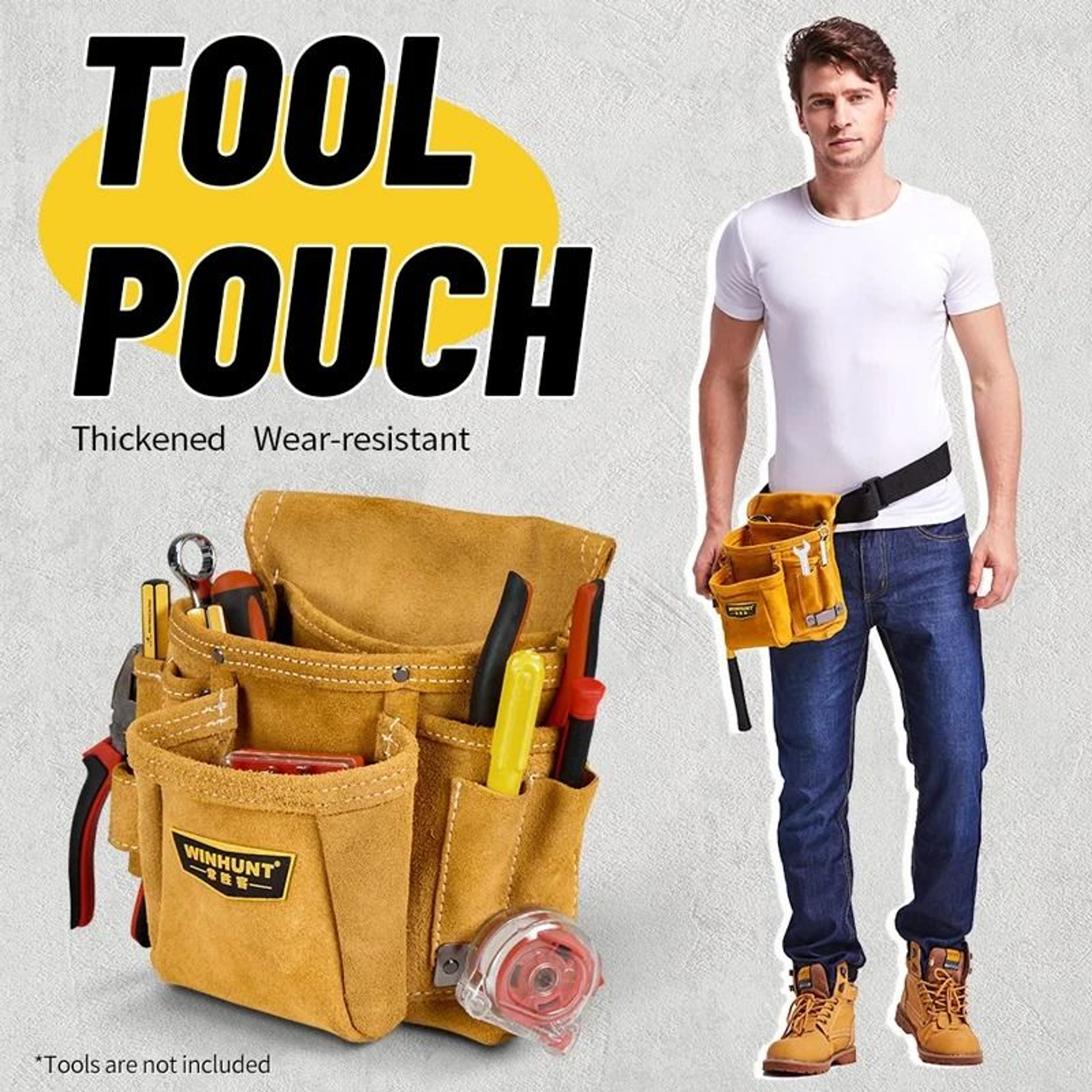 WINHUNT Professional Electrician Tool Pouch For Maintenance Work 2