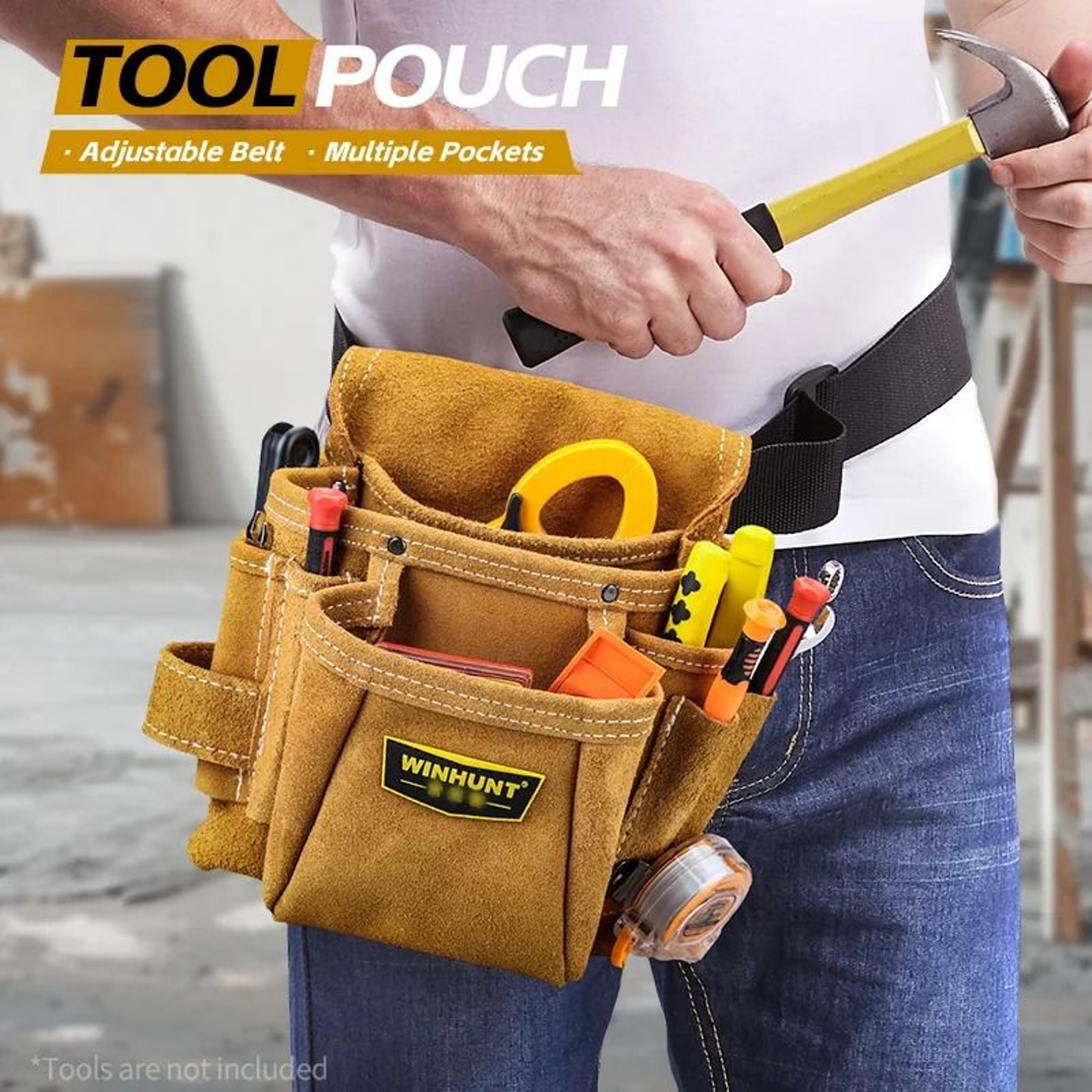 WINHUNT Professional Electrician Tool Pouch For Maintenance Work 7